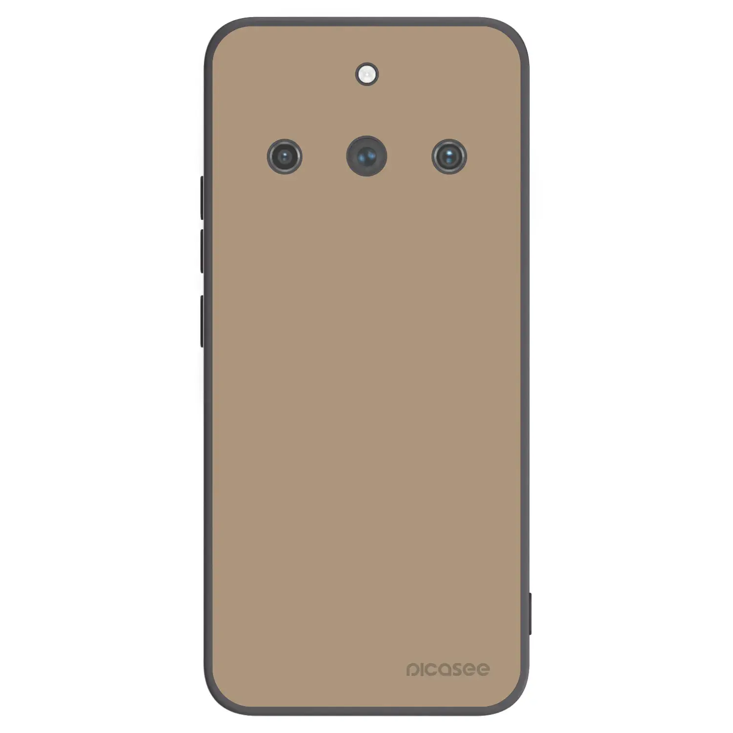 Silikonový černý obal pro Realme 11 Pro+ - Soft Sand