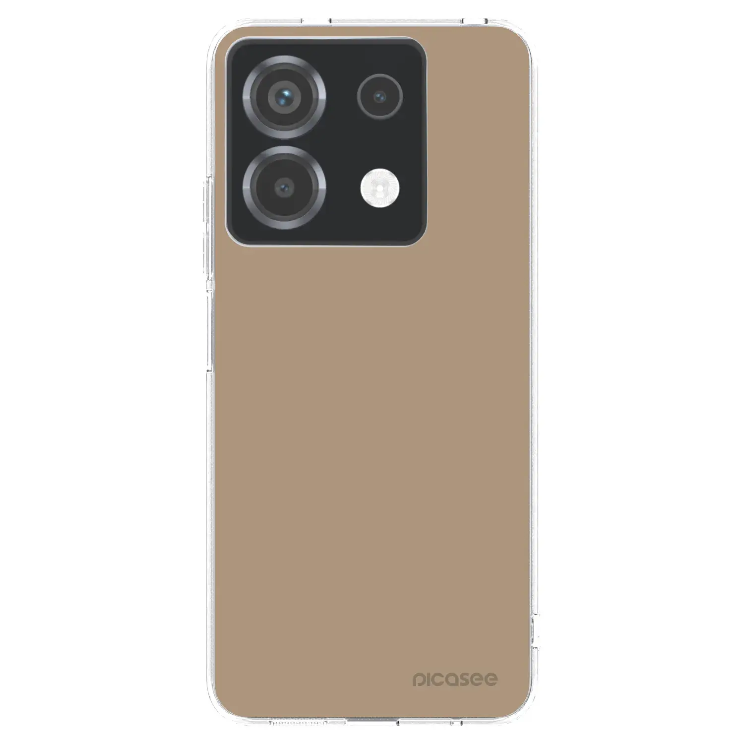 Silikonový průhledný obal pro Xiaomi Poco X6 - Soft Sand