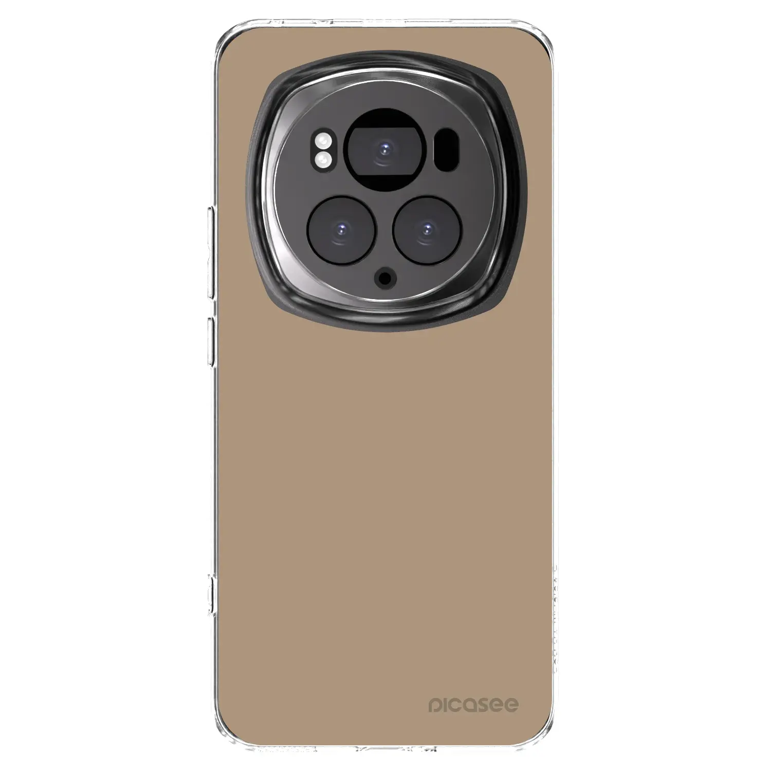 Silikonový průhledný obal pro Honor Magic6 Pro - Soft Sand