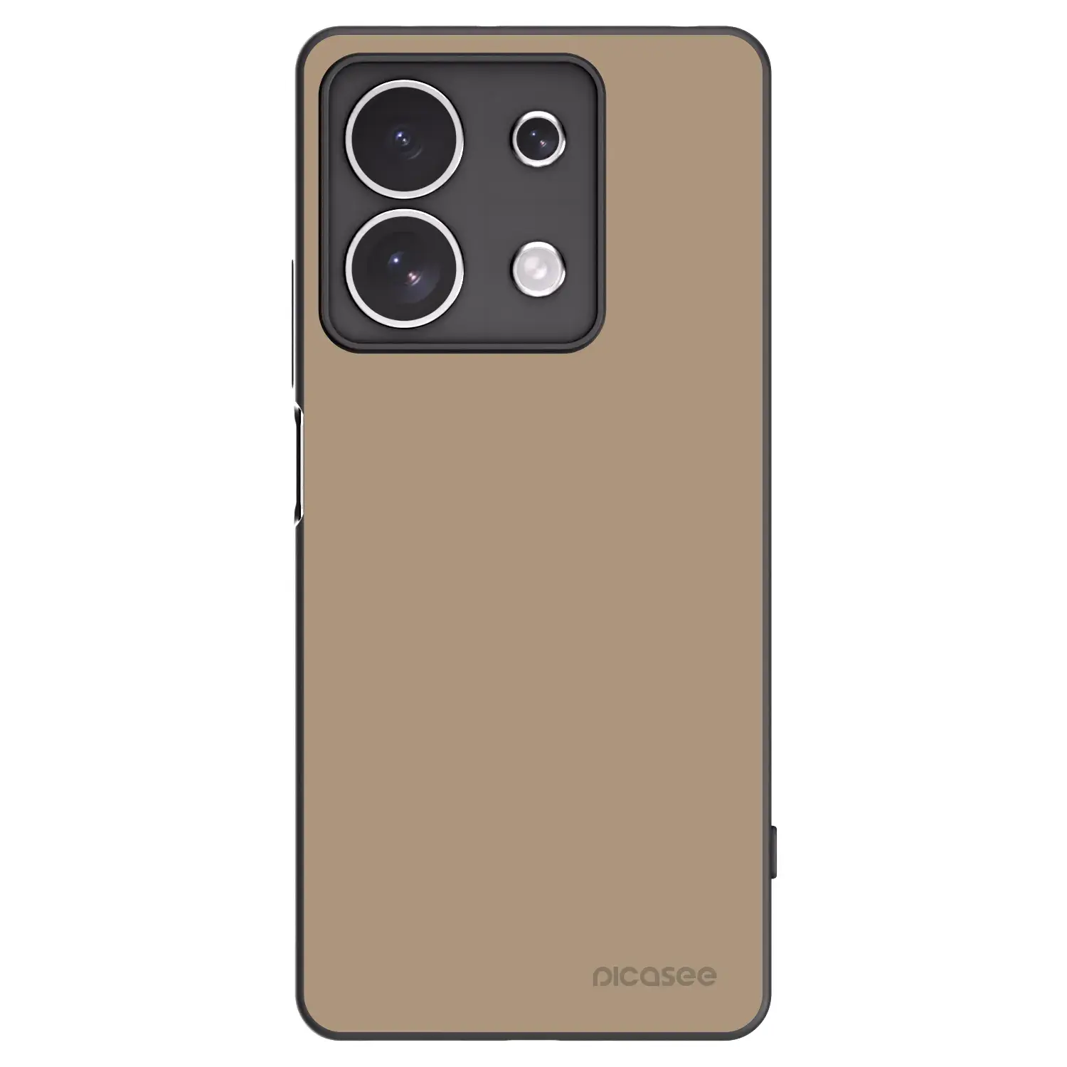 Silikonový černý obal pro Xiaomi Redmi Note 13 4G - Soft Sand