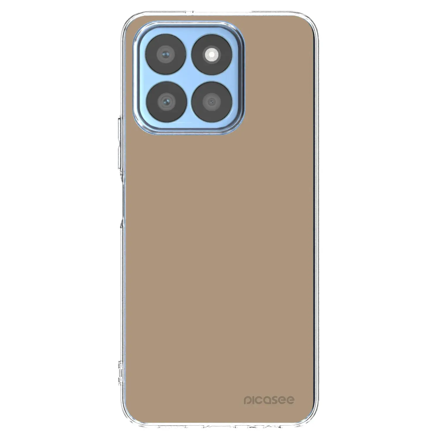 Silikonový průhledný obal pro Honor X8b - Soft Sand