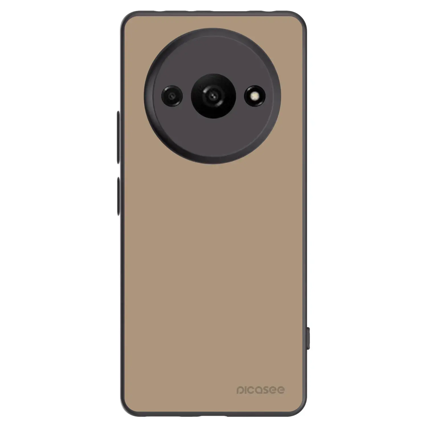 Silikonový černý obal pro Xiaomi Redmi A3 - Soft Sand