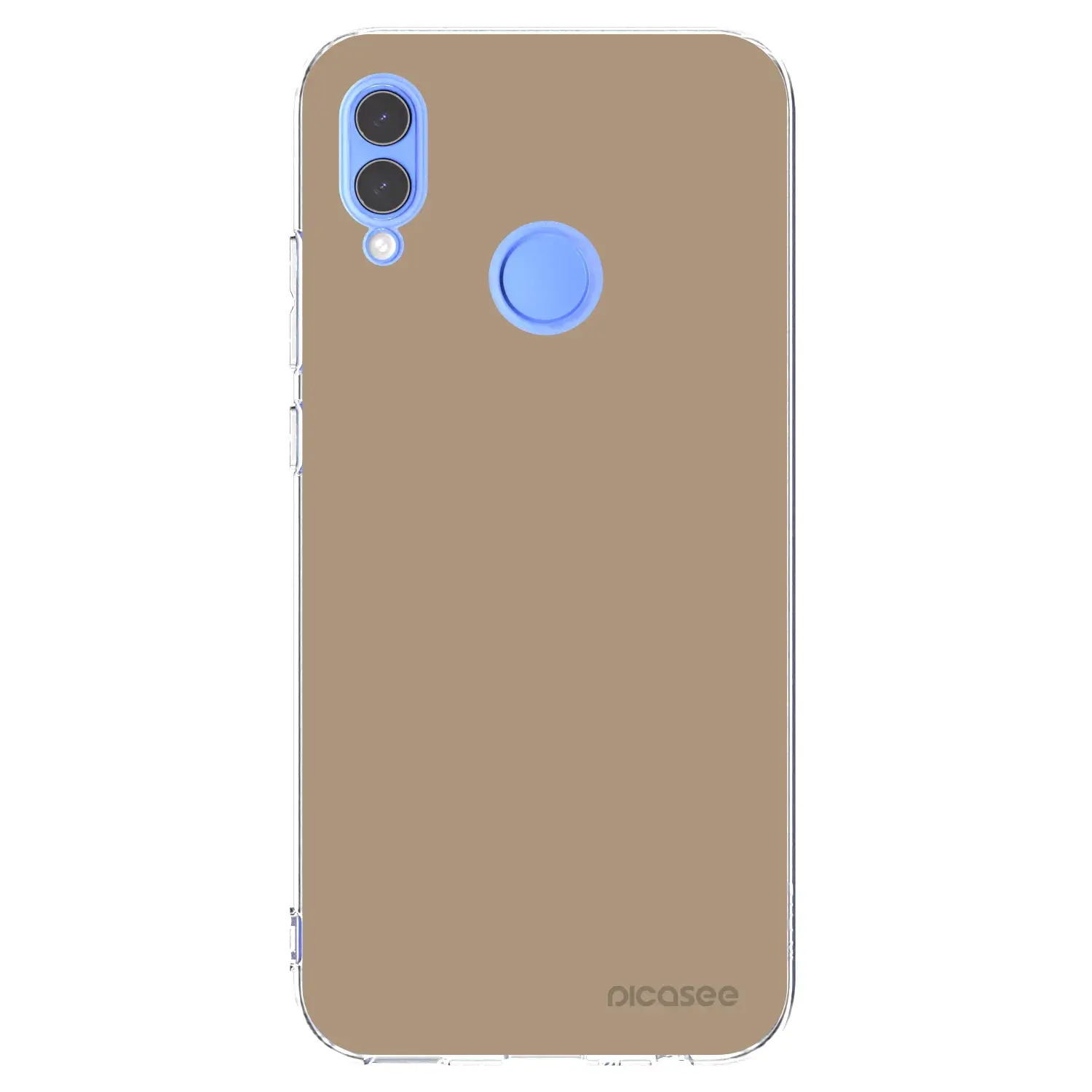 Silikonový průhledný obal pro Huawei P Smart 2019 - Soft Sand