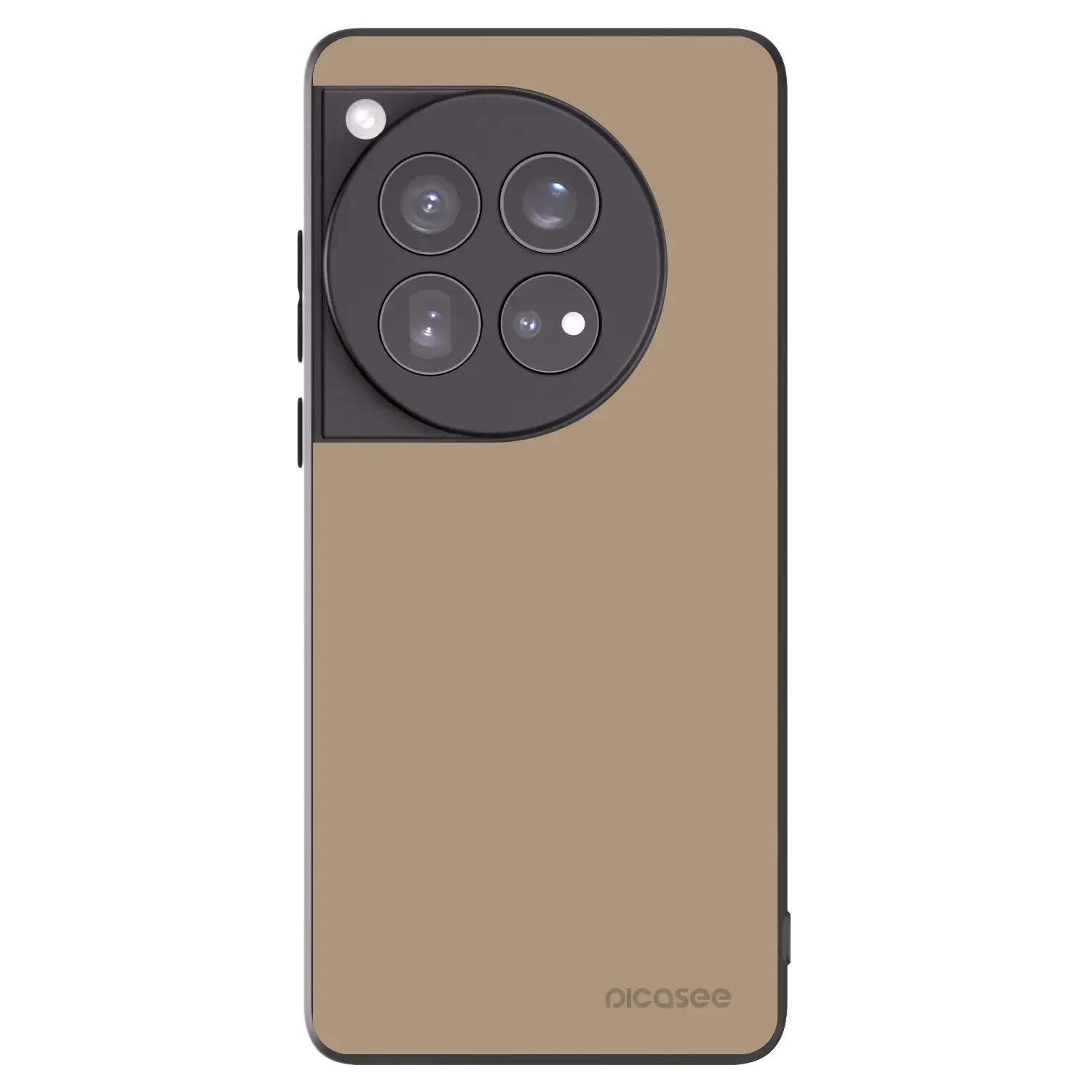 Silikonový černý obal pro OnePlus 12 5G - Soft Sand