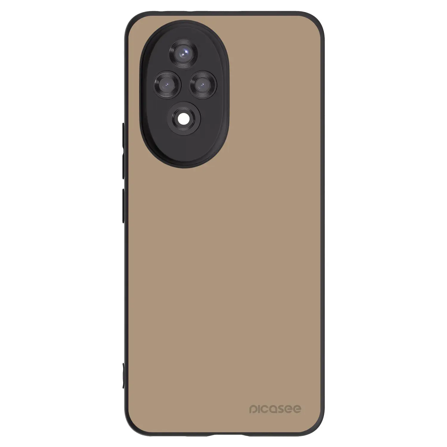 Silikonový černý obal pro Honor 200 Pro 5G - Soft Sand