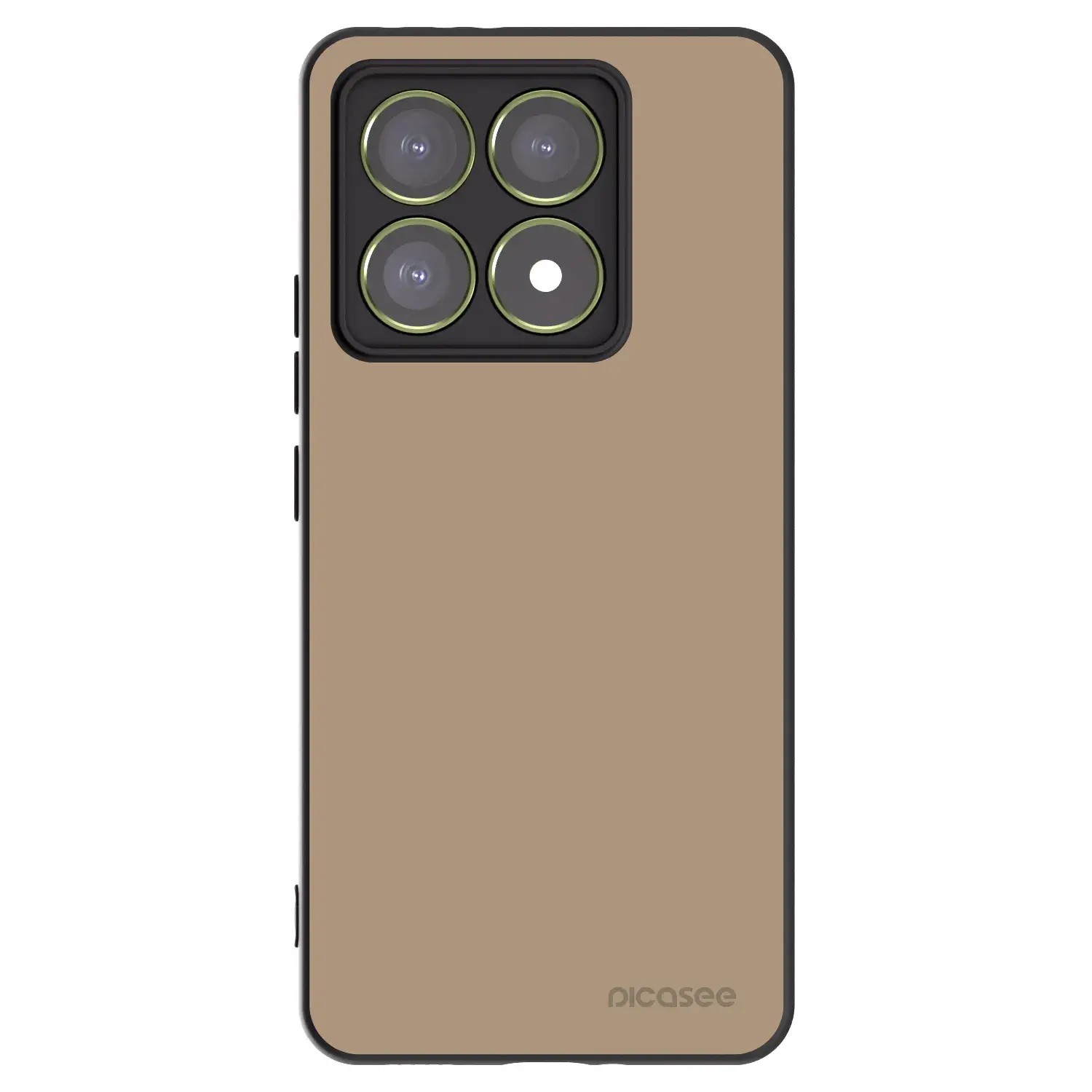 Silikonový černý obal pro Xiaomi 14T - Soft Sand