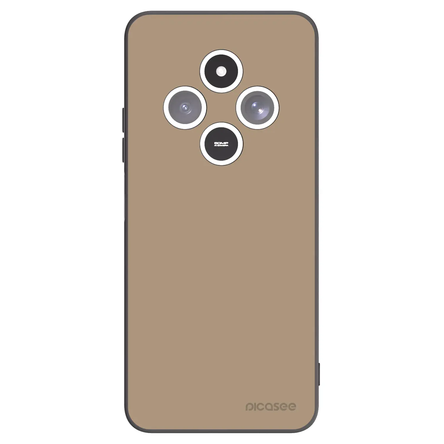 Silikonový černý obal pro Xiaomi Redmi 14C - Soft Sand