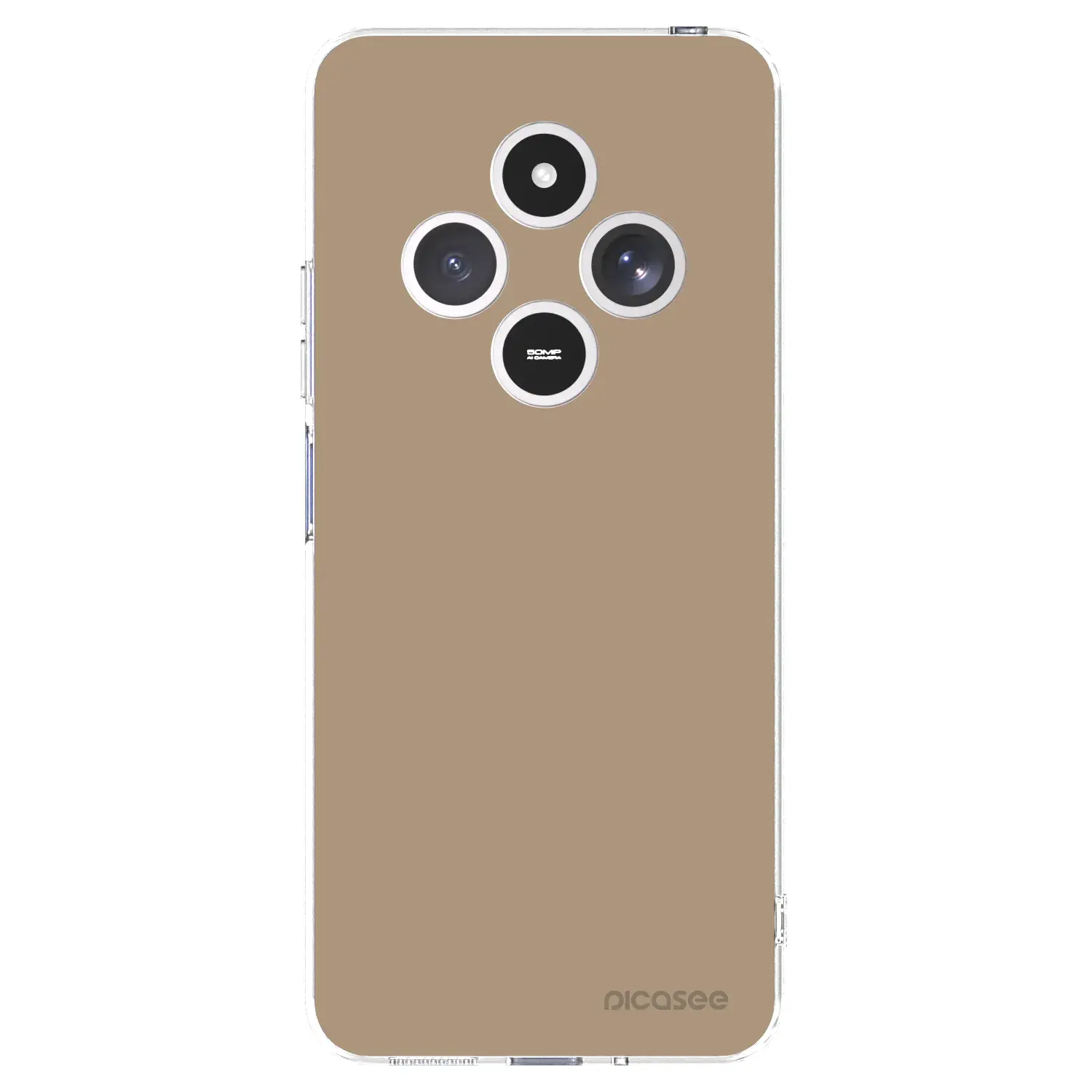 Silikonový průhledný obal pro Xiaomi Redmi 14C - Soft Sand