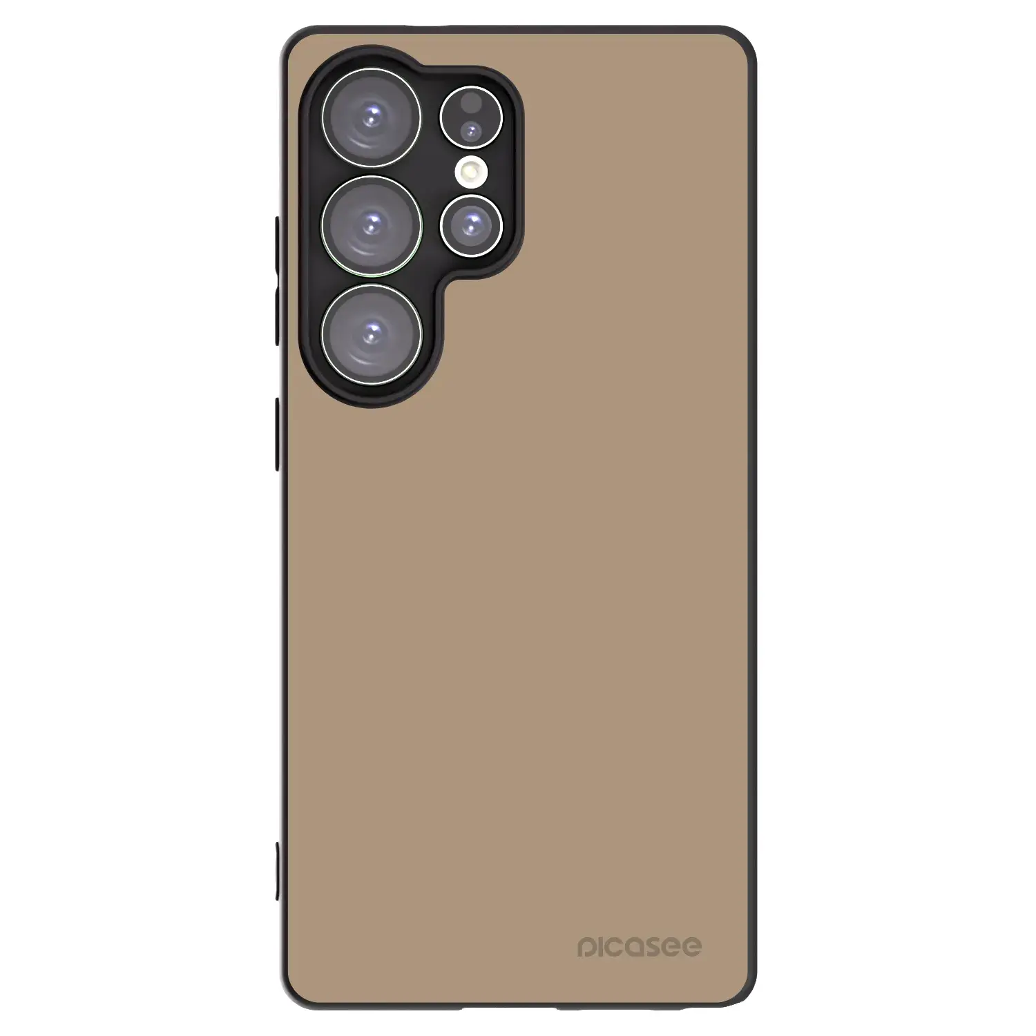 Silikonový černý obal pro Samsung Galaxy S25 Ultra 5G - Soft Sand
