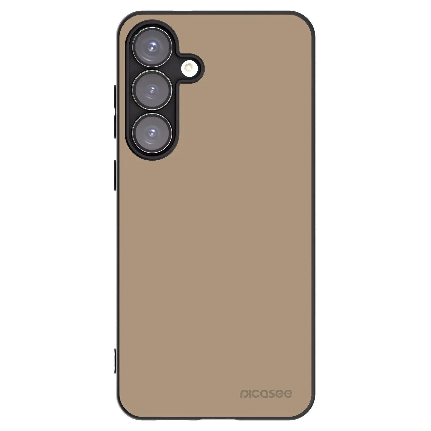 Silikonový černý obal pro Samsung Galaxy S25+ 5G - Soft Sand