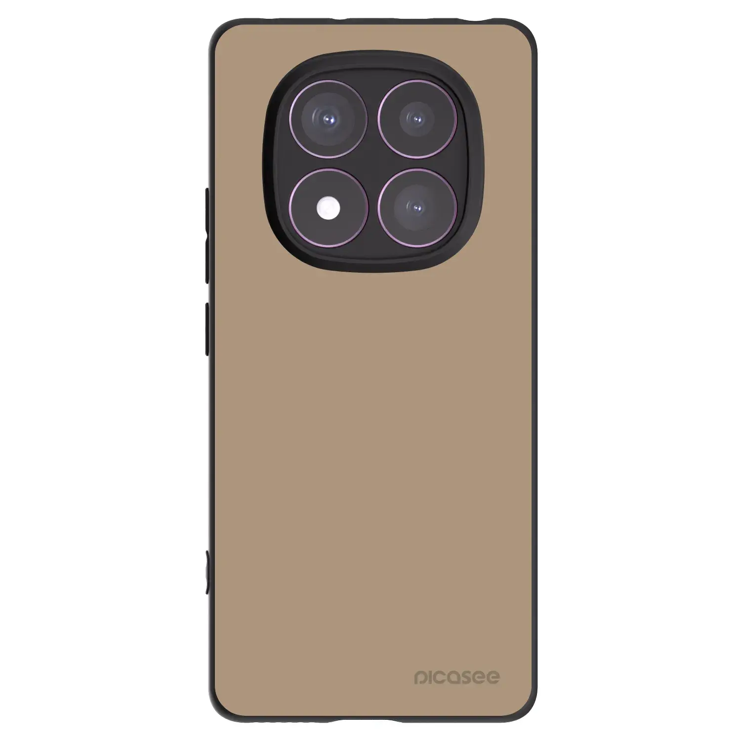 Silikonový černý obal pro Xiaomi Redmi Note 14 Pro 4G - Soft Sand