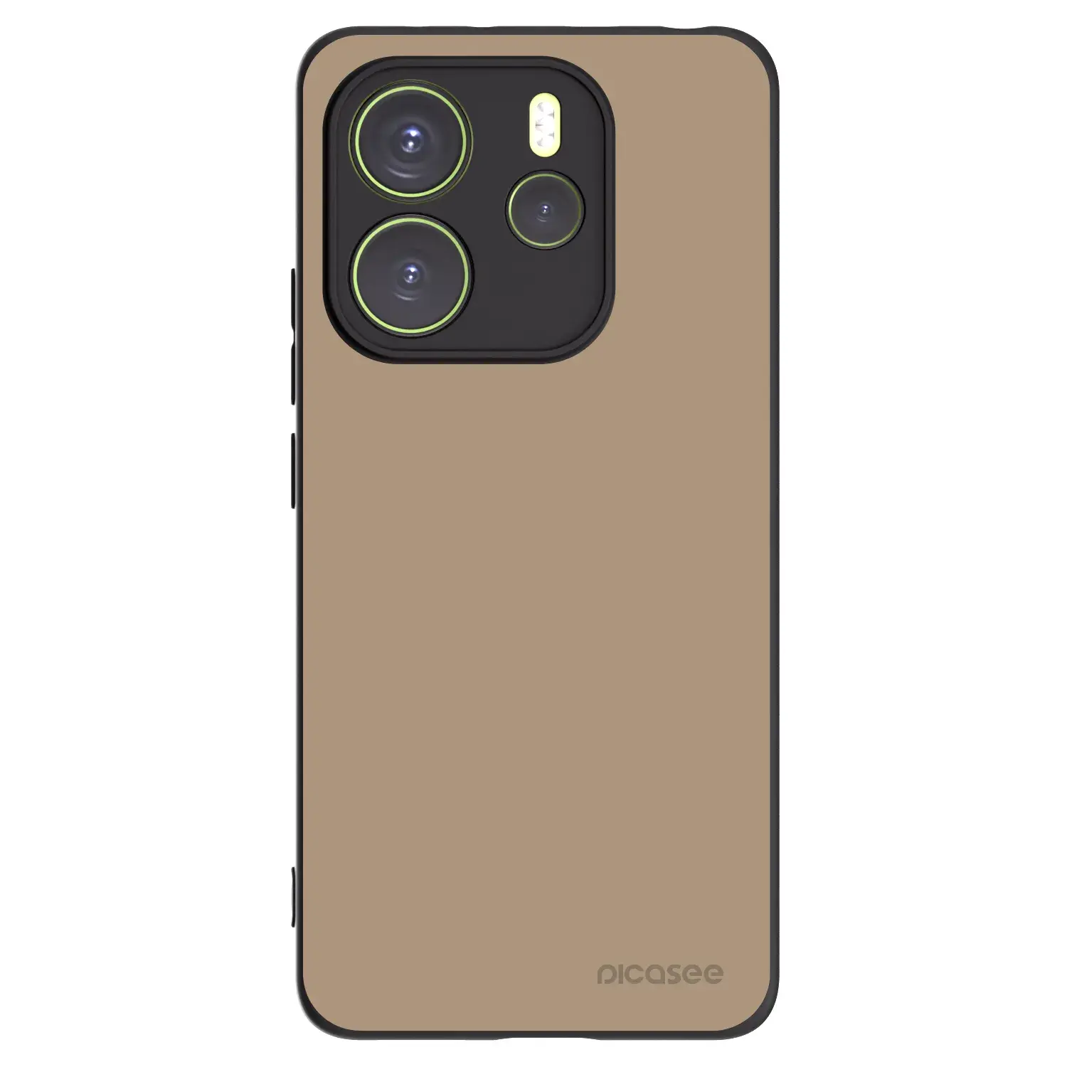 Silikonový černý obal pro Xiaomi Redmi Note 14 4G - Soft Sand