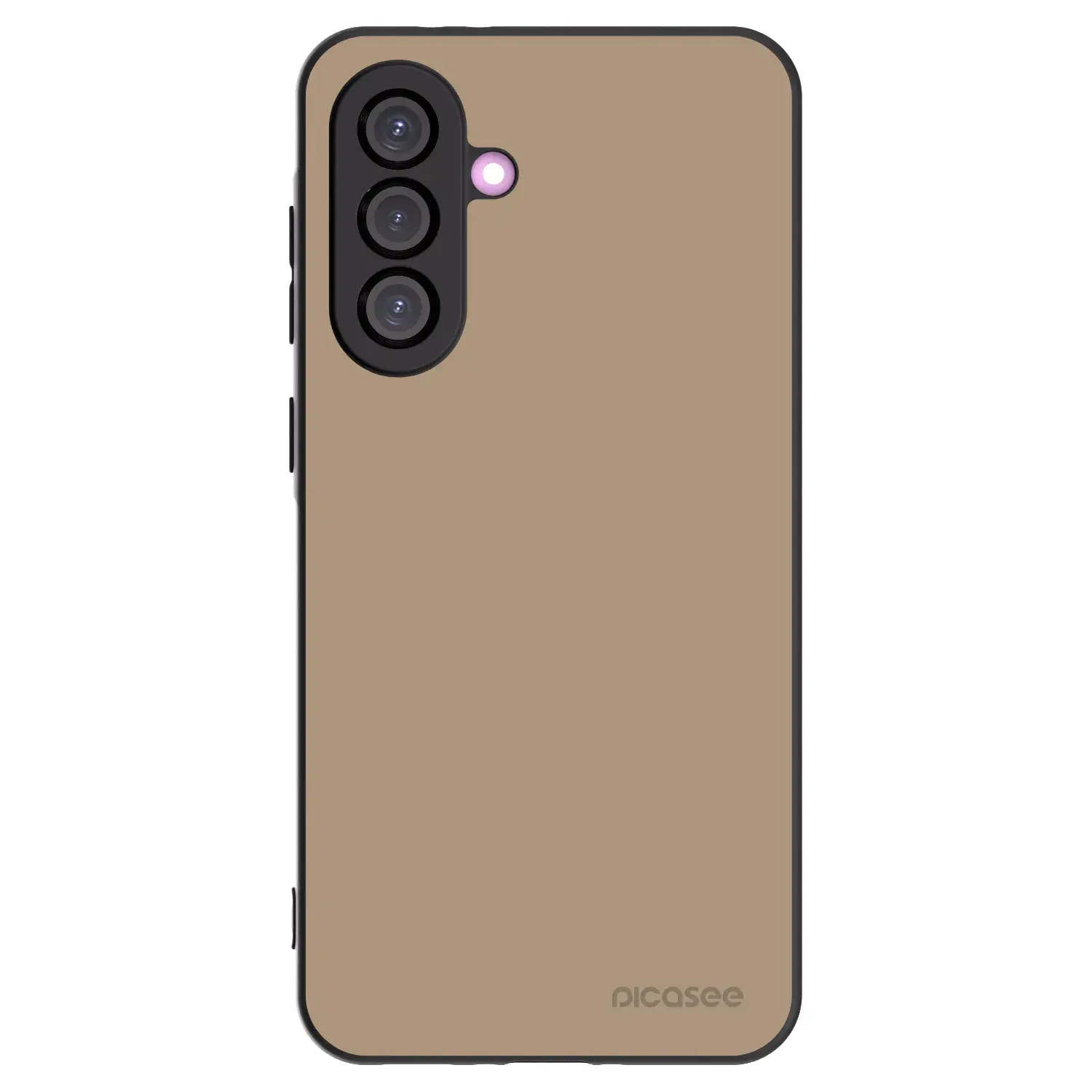 Silikonový černý obal pro Samsung Galaxy A36 5G - Soft Sand
