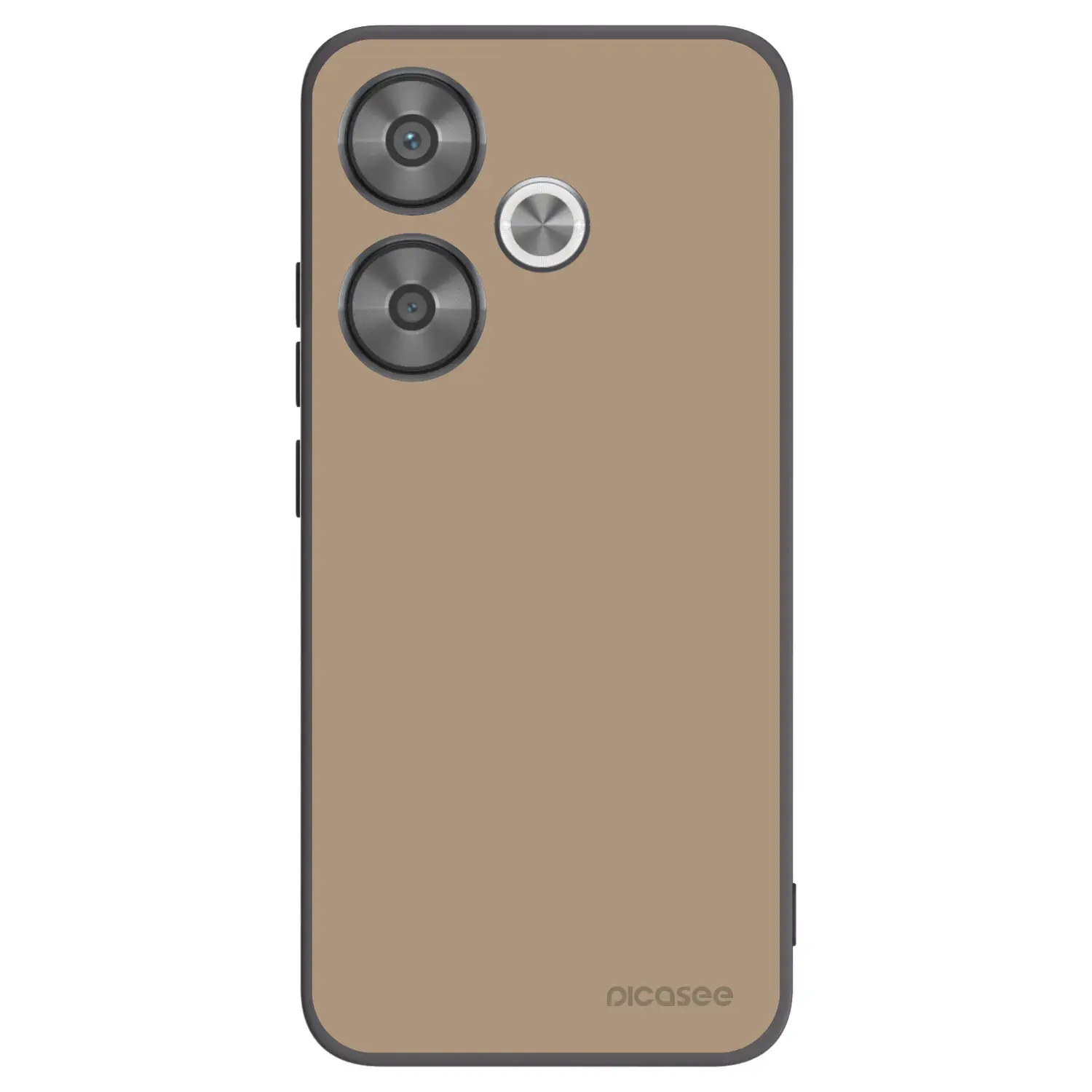 Silikonový černý obal pro Xiaomi Poco F6 - Soft Sand