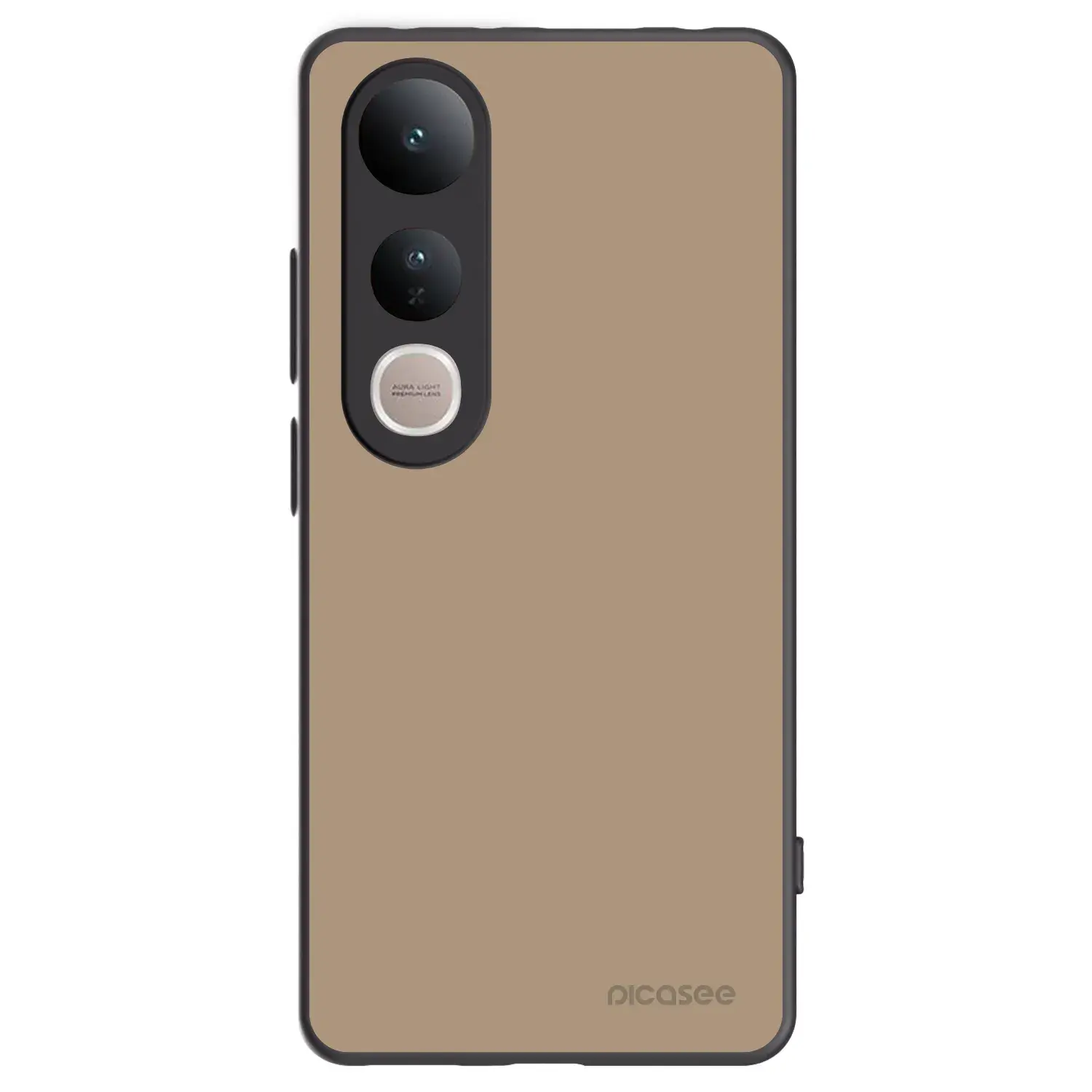 Silikonový černý obal pro Vivo V50 Lite 5G - Soft Sand