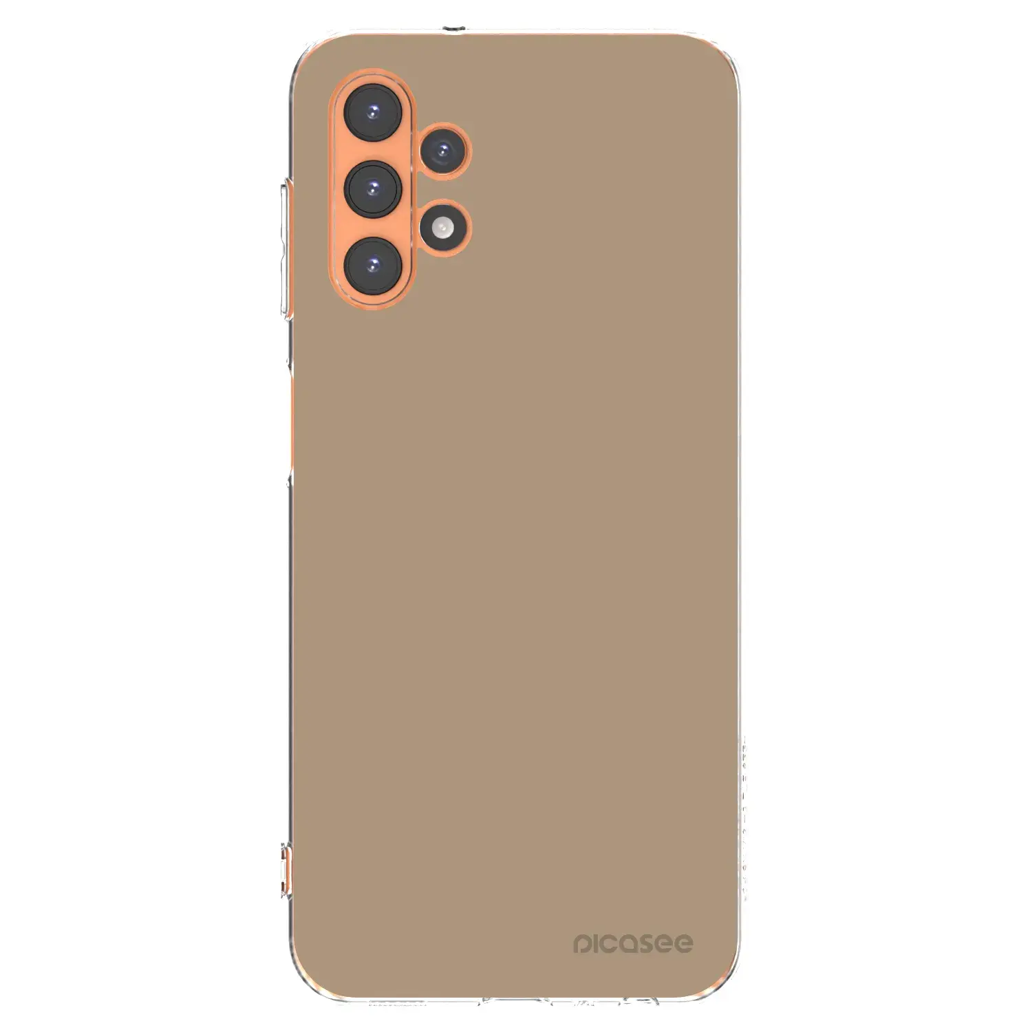 Silikonový průhledný obal pro Samsung Galaxy A13 5G - Soft Sand