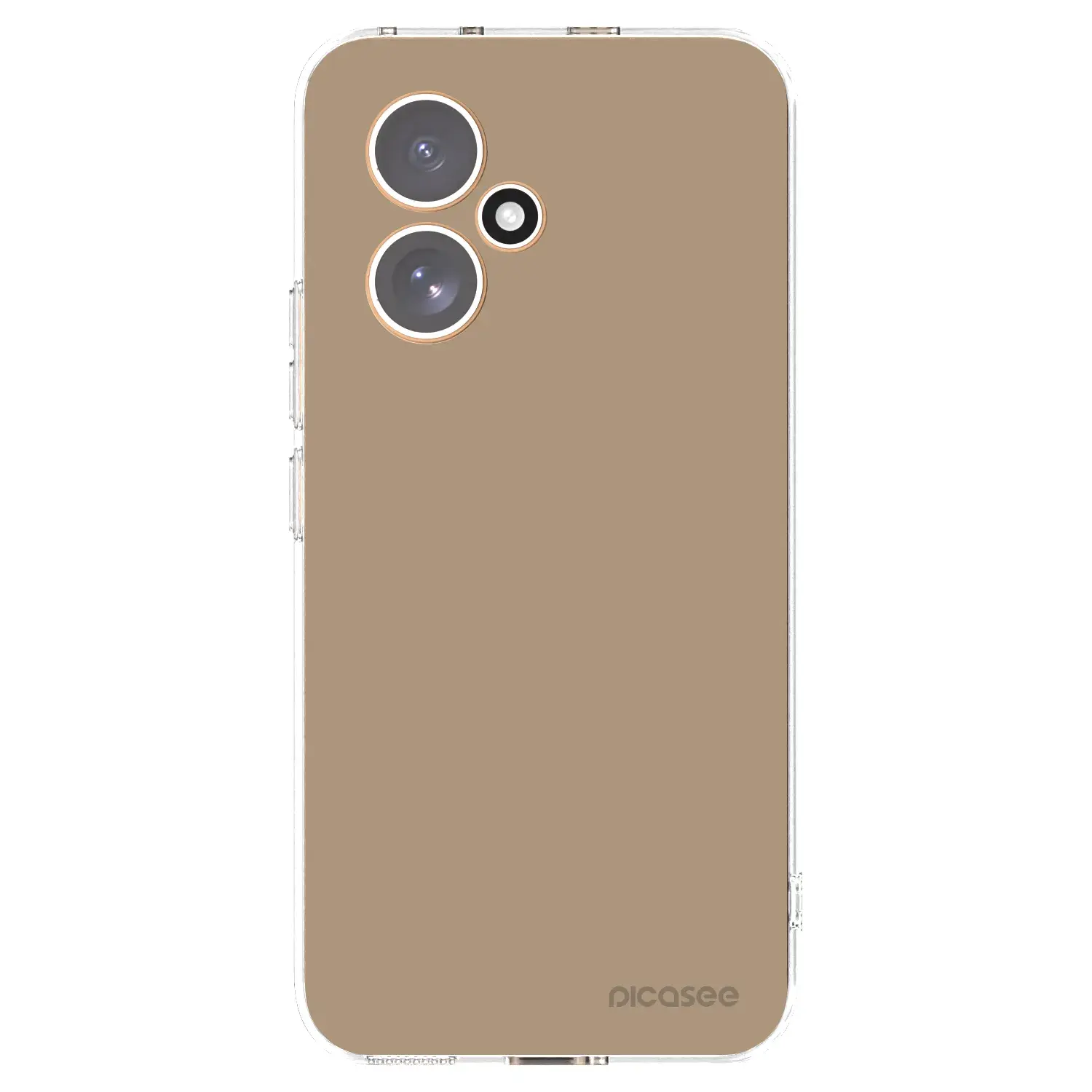Silikonový průhledný obal pro Honor 400 5G - Soft Sand