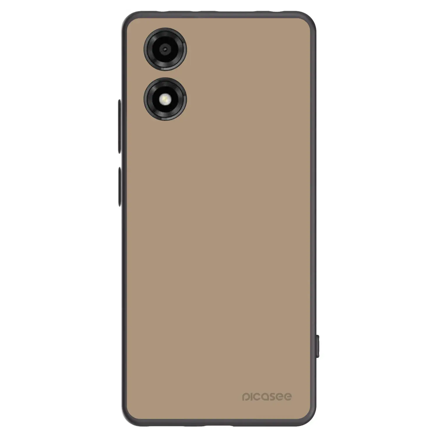 Silikonový černý obal pro Motorola Moto E14 - Soft Sand