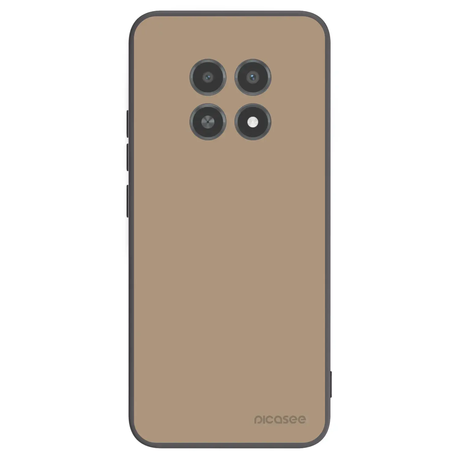 Silikonový černý obal pro Realme 12X - Soft Sand