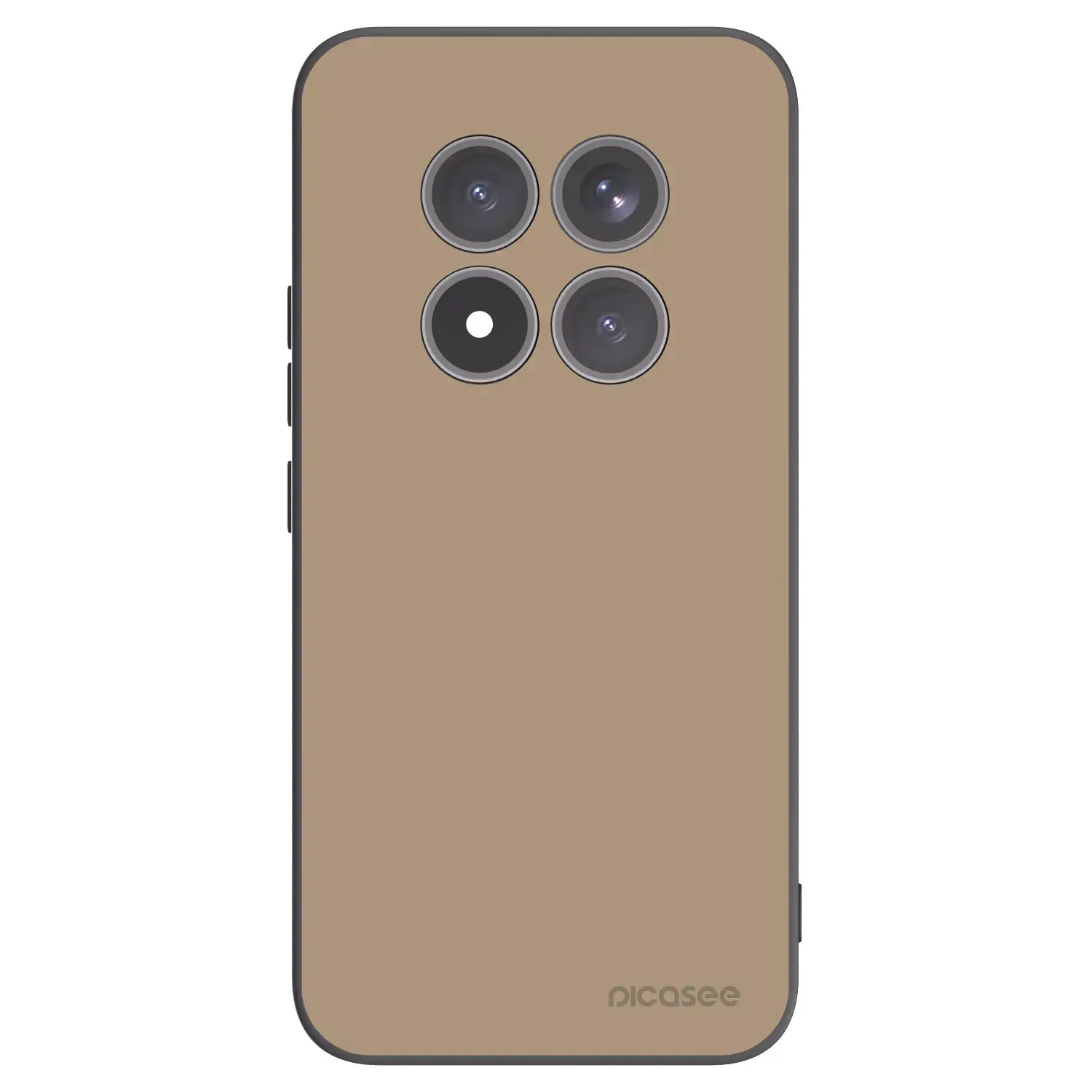 Silikonový černý obal pro Xiaomi Redmi Note 15 Pro+ - Soft Sand