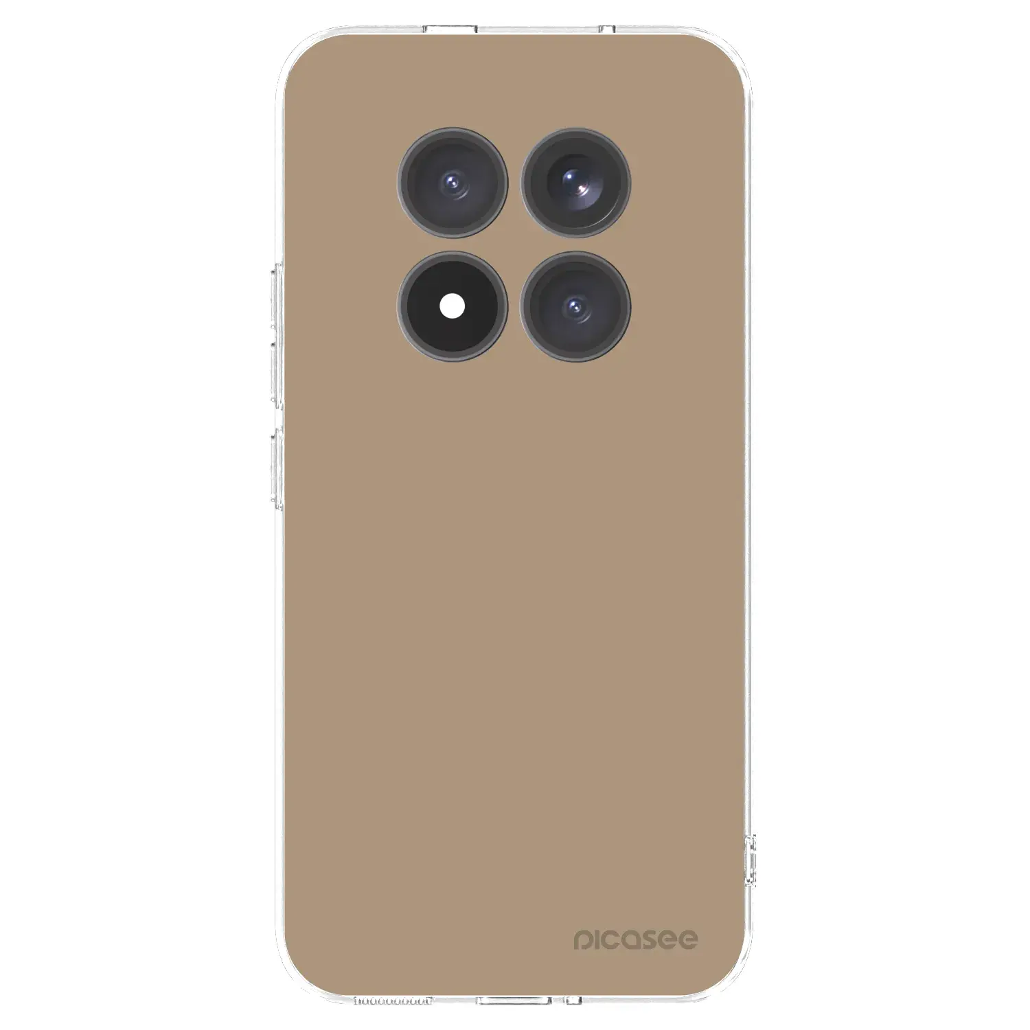 Silikonový průhledný obal pro Xiaomi Redmi Note 15 Pro+ - Soft Sand