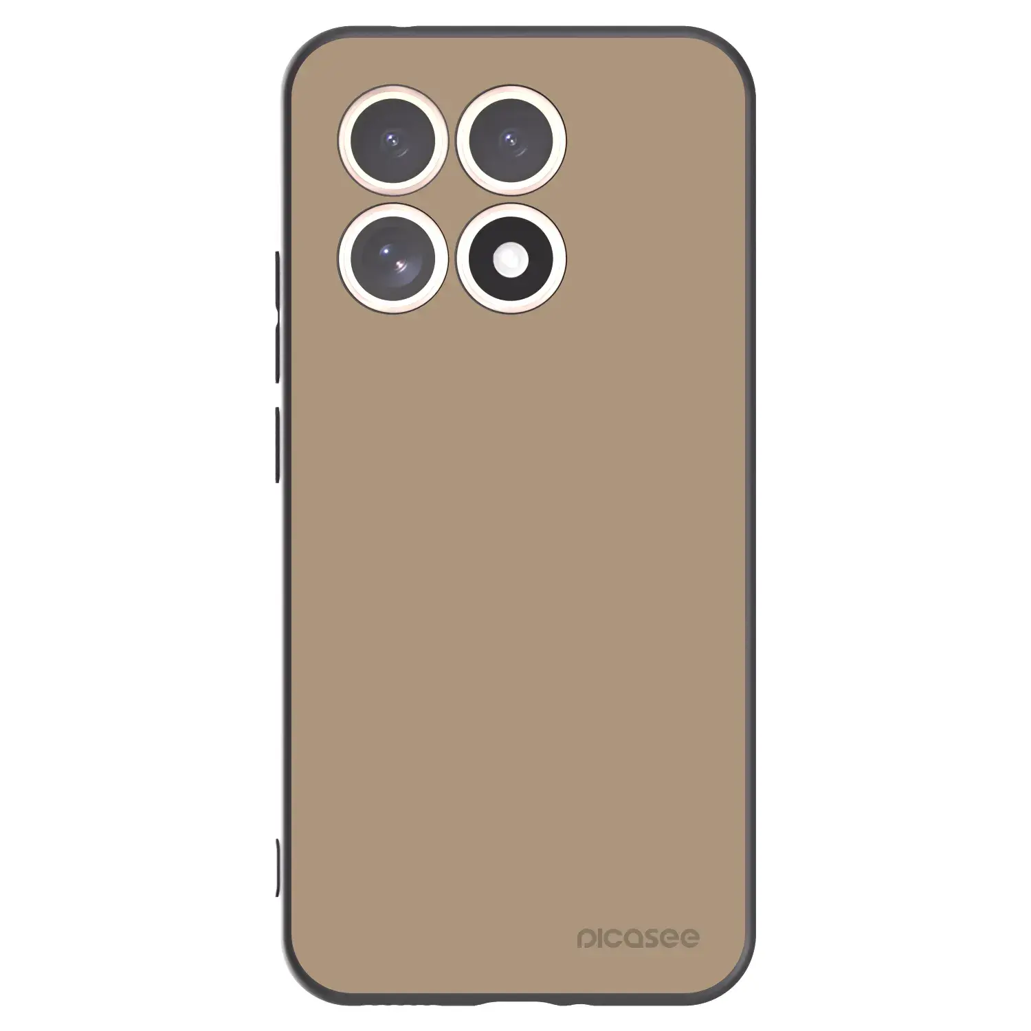 Silikonový černý obal pro Xiaomi 15T - Soft Sand