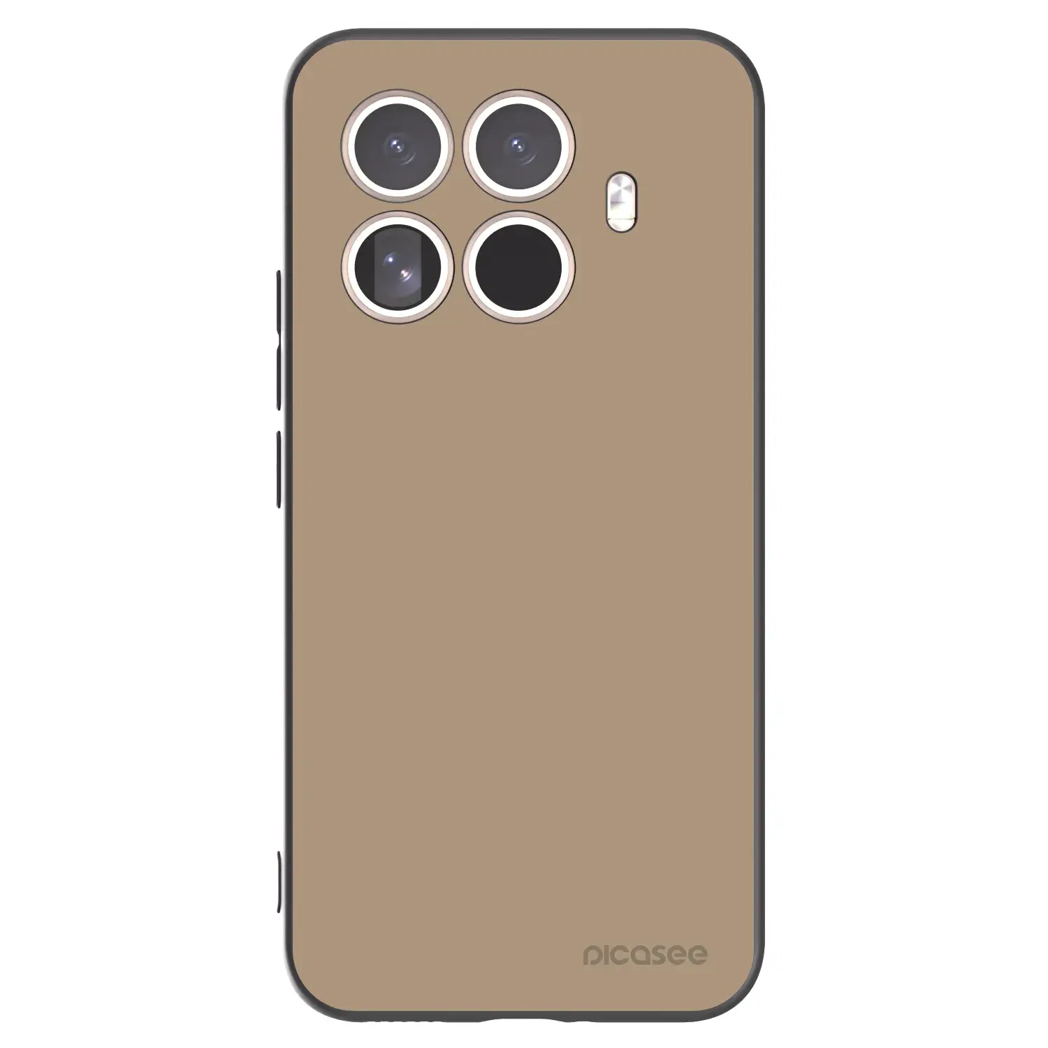 Silikonový černý obal pro Xiaomi 15T Pro - Soft Sand