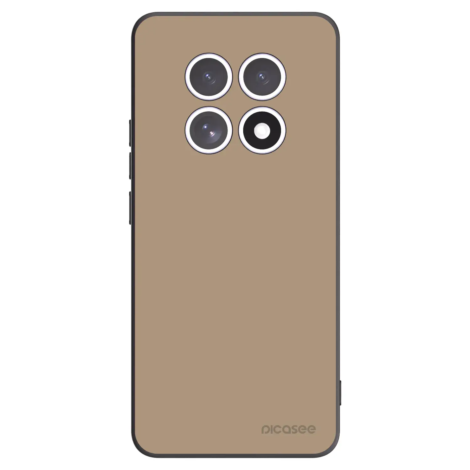 Silikonový černý obal pro Xiaomi Redmi Note 15 4G - Soft Sand