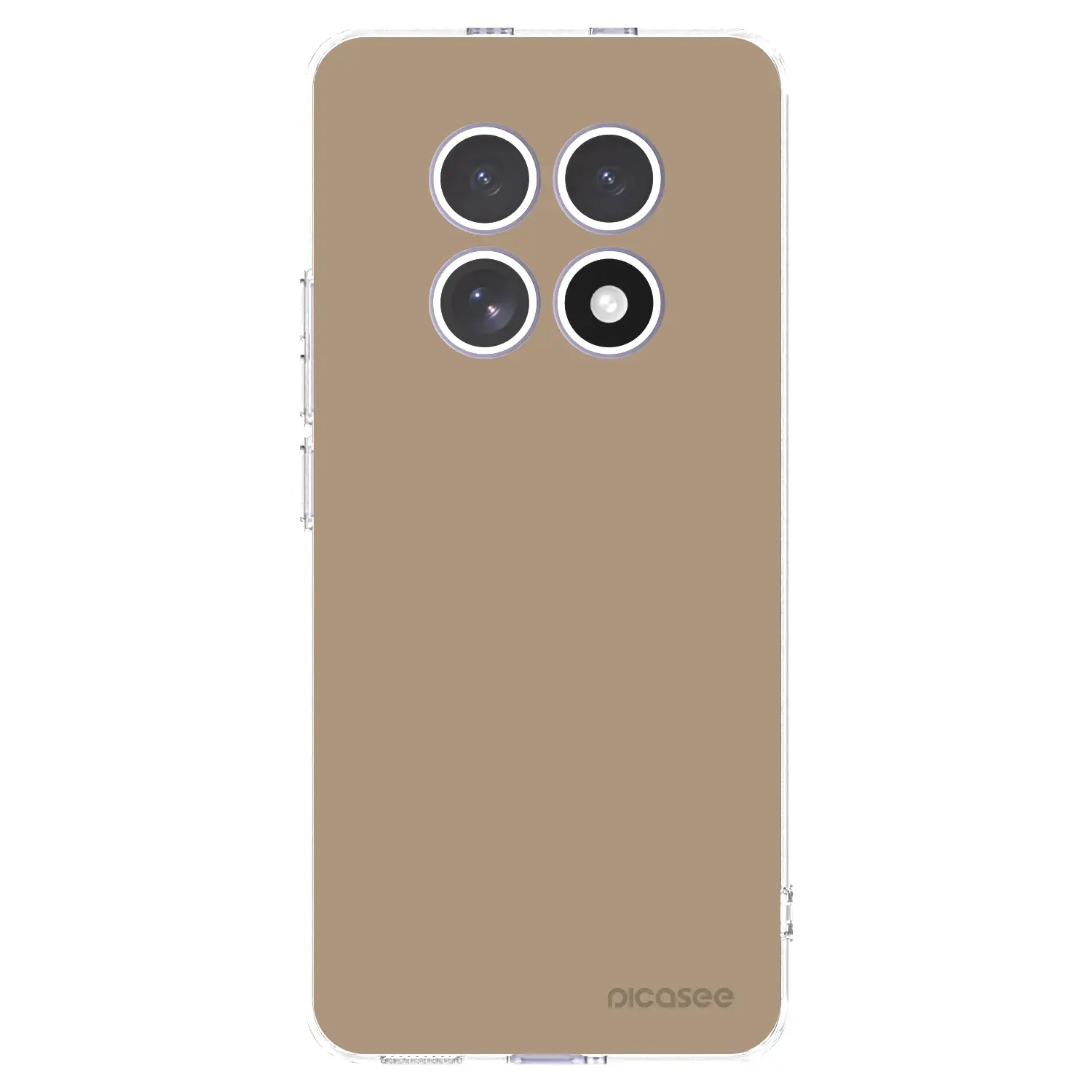 Silikonový průhledný obal pro Xiaomi Redmi Note 15 4G - Soft Sand