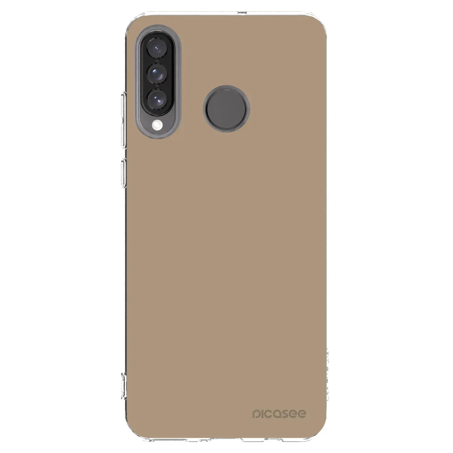 Silikonový průhledný obal pro Huawei P30 Lite - Soft Sand