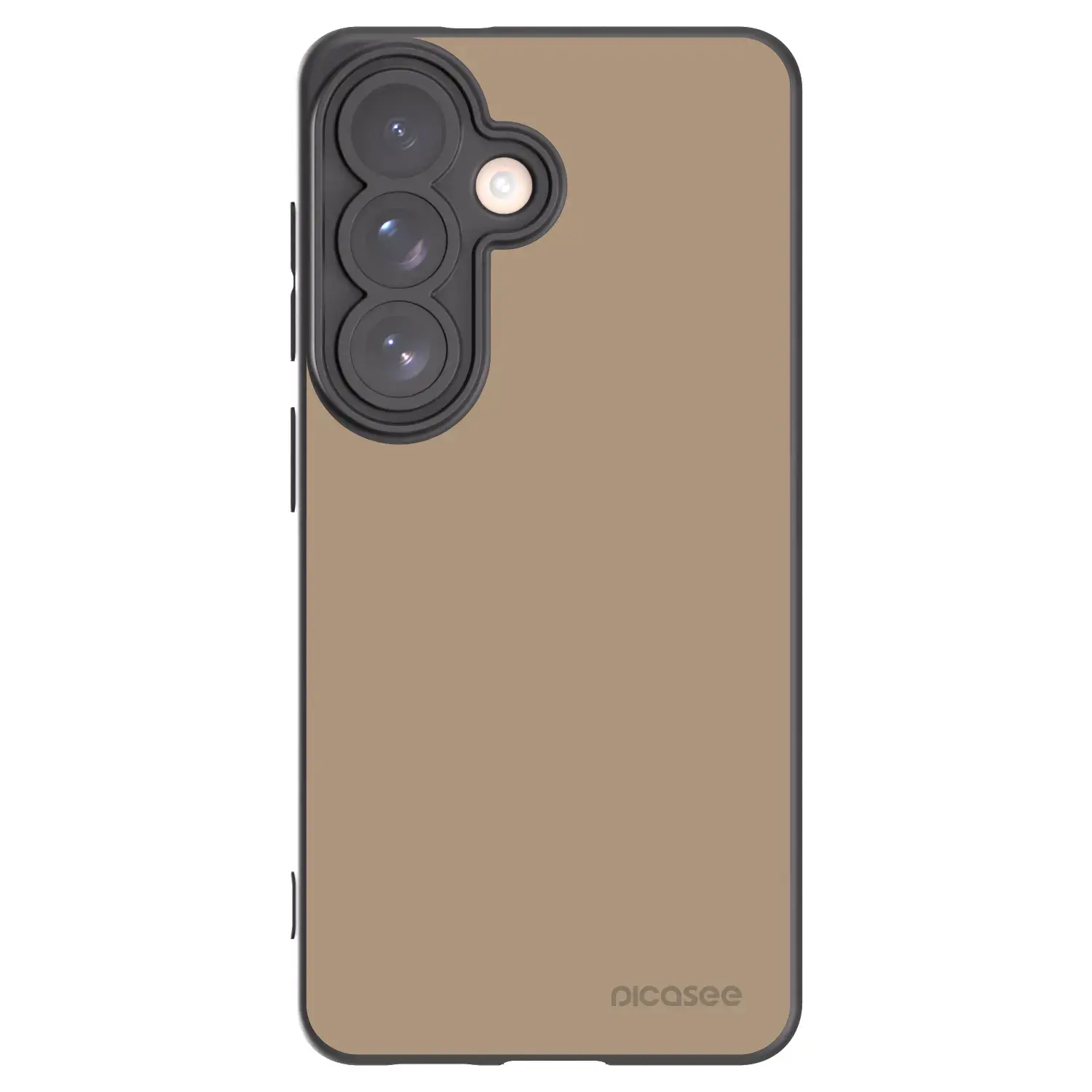 Silikonový černý obal pro Samsung Galaxy S26 - Soft Sand