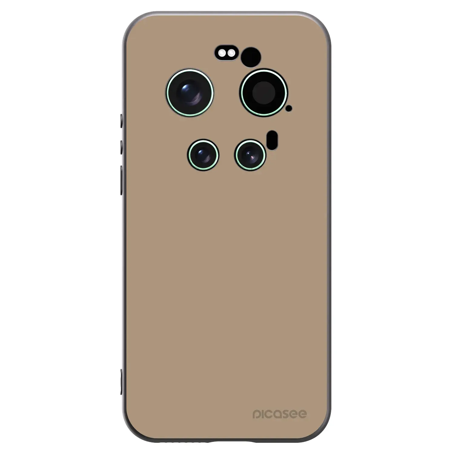 Silikonový černý obal pro Xiaomi 17 Ultra - Soft Sand