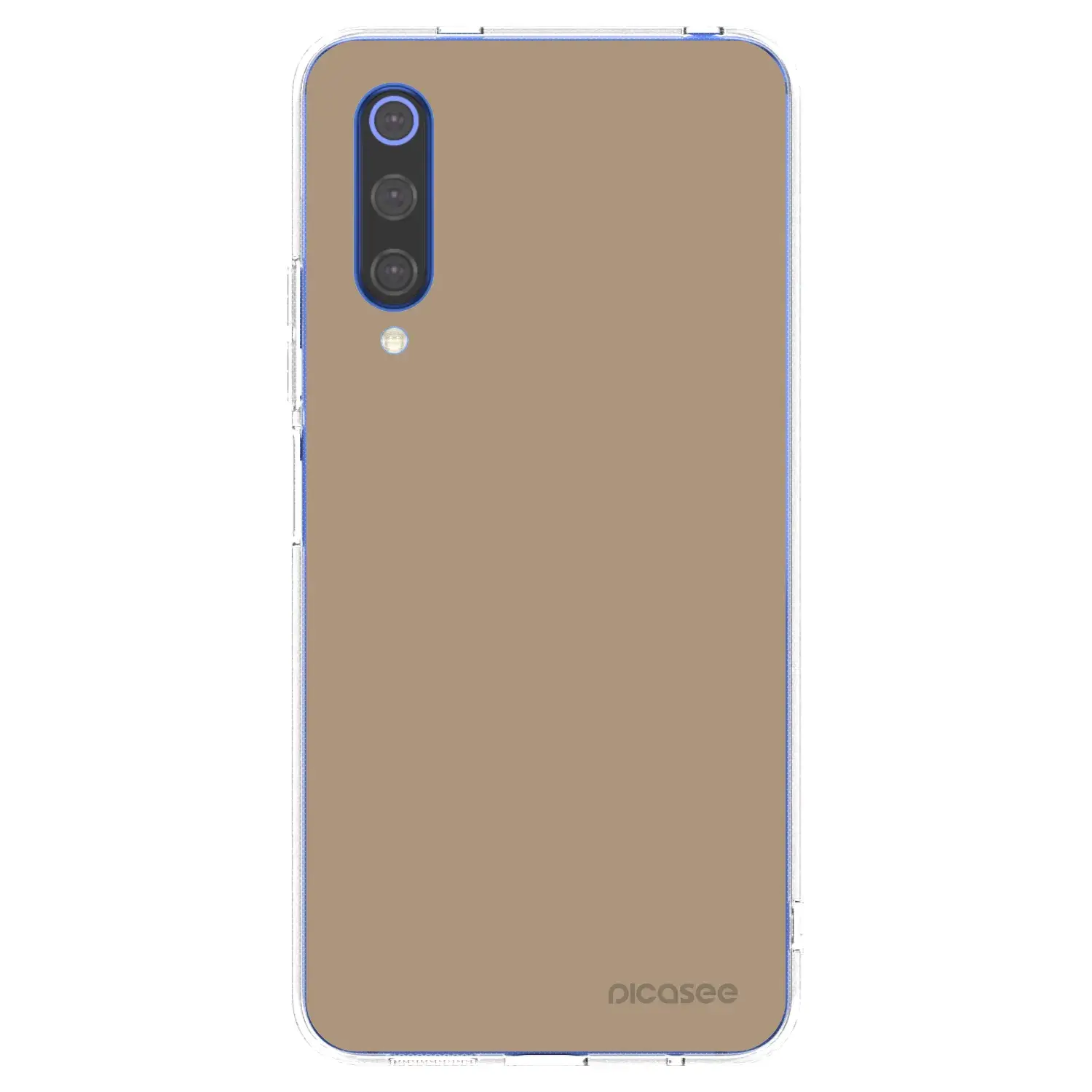 Silikonový průhledný obal pro Xiaomi Mi 9 SE - Soft Sand