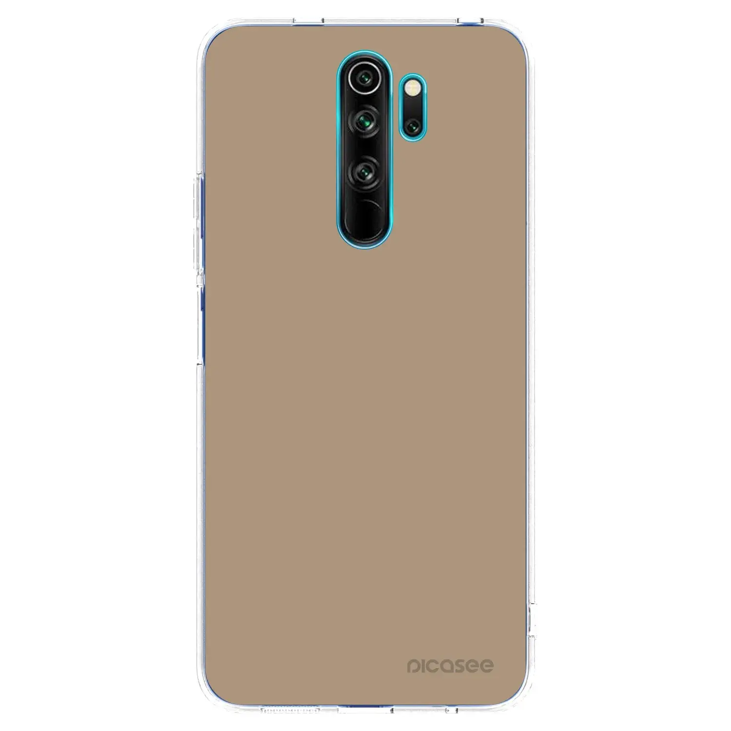 Silikonový průhledný obal pro Xiaomi Redmi Note 8 Pro - Soft Sand