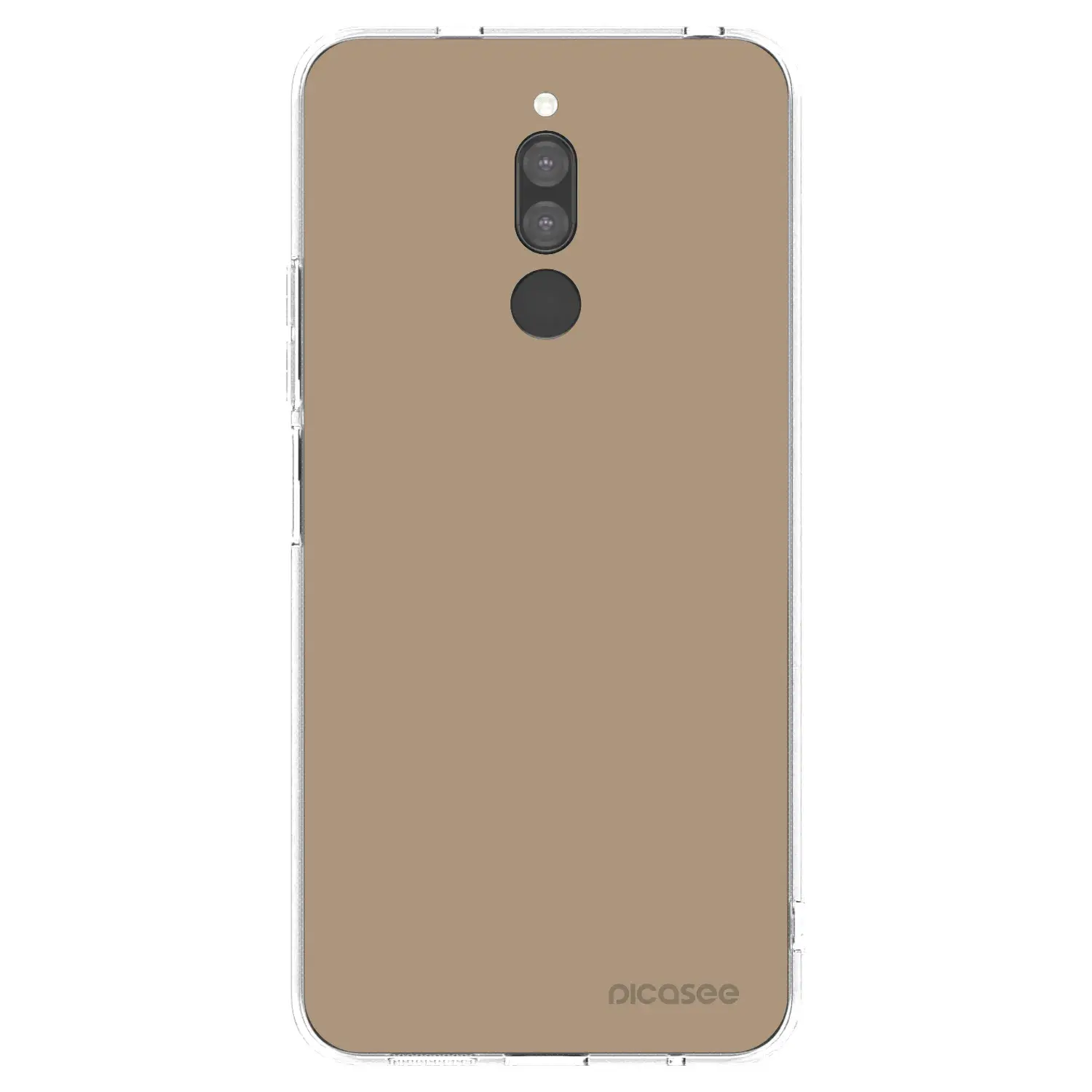 Silikonový průhledný obal pro Xiaomi Redmi 8 - Soft Sand