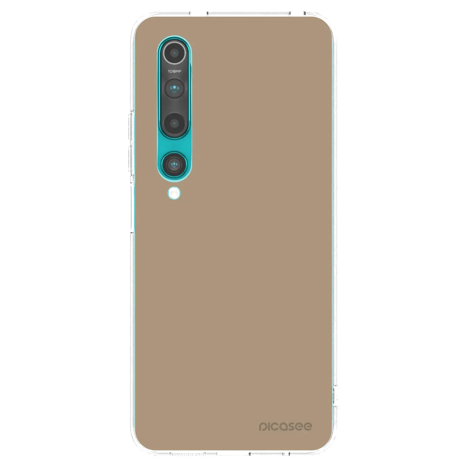 Silikonový průhledný obal pro Xiaomi Mi 10 - Soft Sand