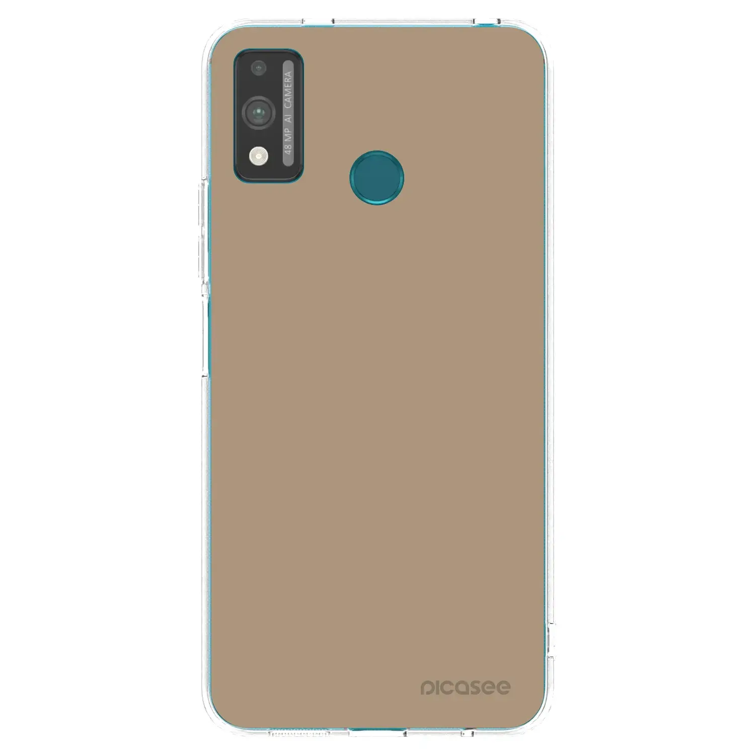 Silikonový průhledný obal pro Honor 9X Lite - Soft Sand