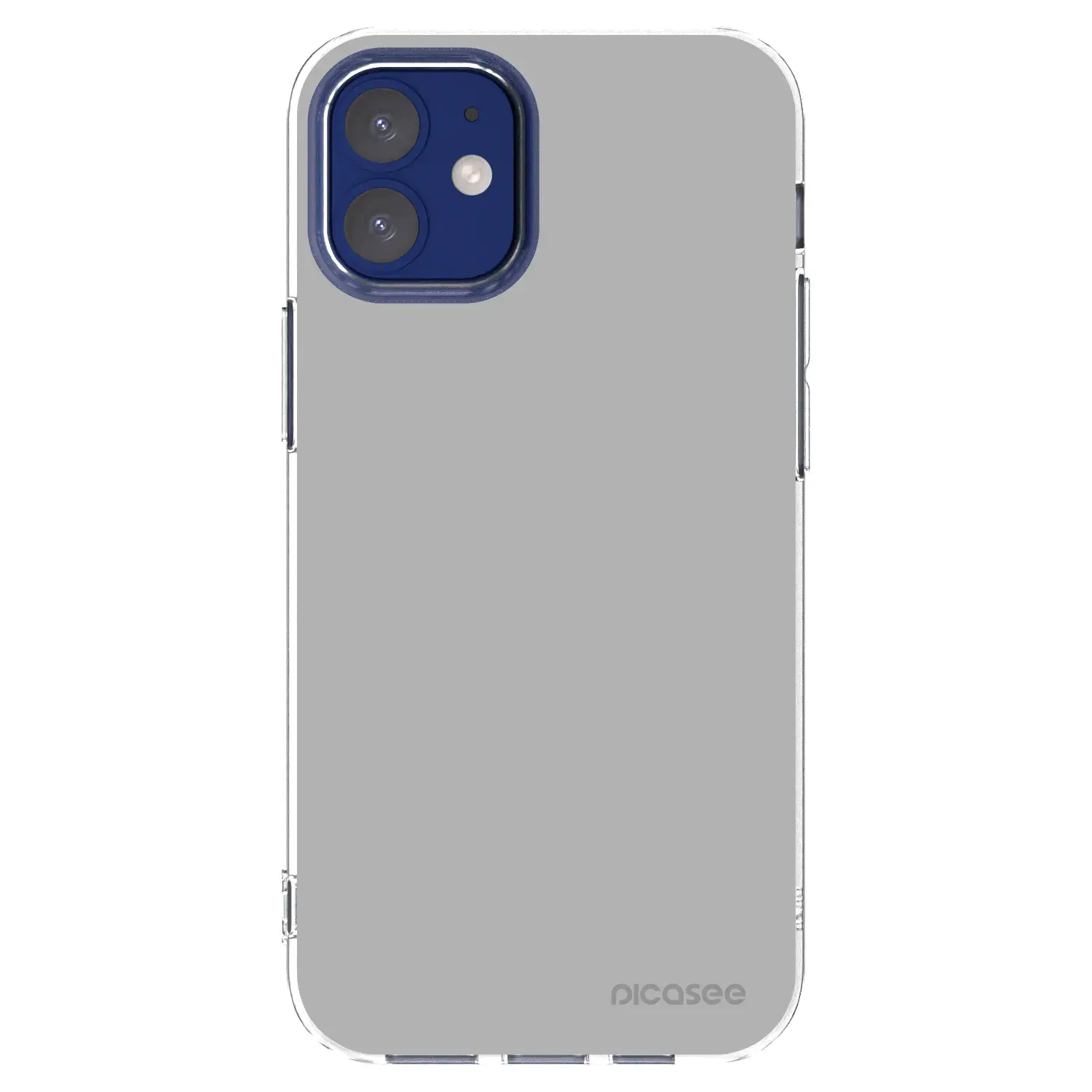 Silikonový průhledný obal pro Apple iPhone 12 mini - Stone