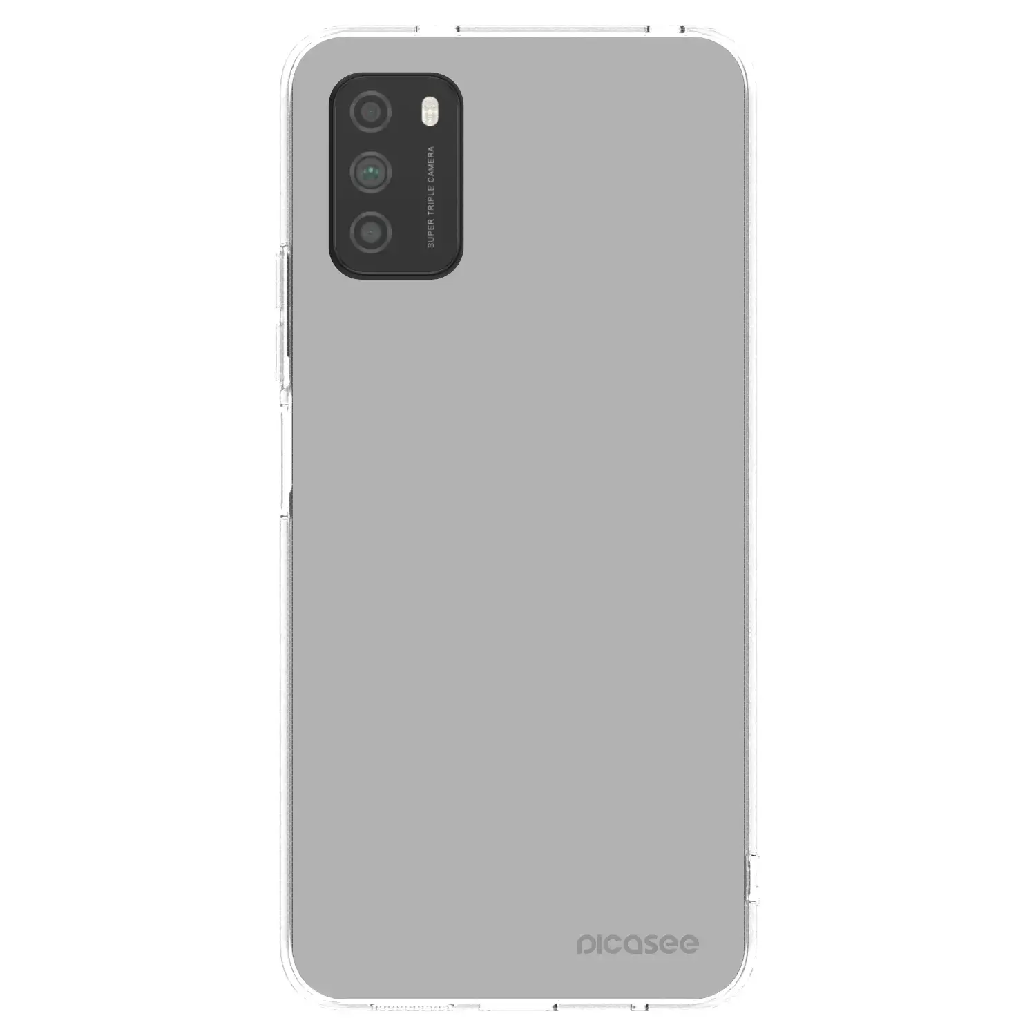 Silikonový průhledný obal pro Xiaomi Poco M3 - Stone