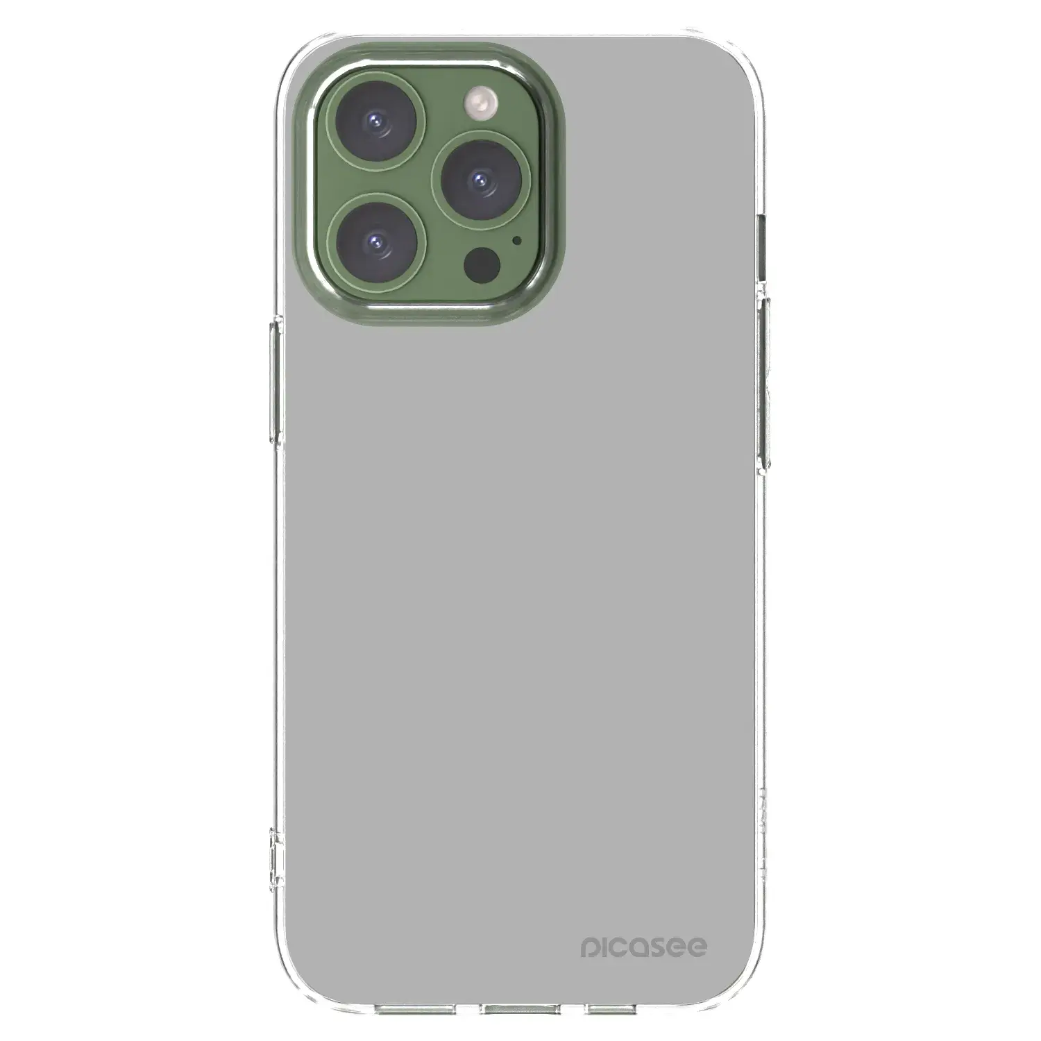 Silikonový průhledný obal pro Apple iPhone 13 Pro - Stone