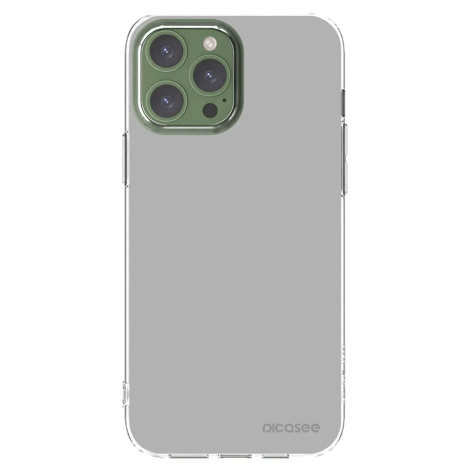 Silikonový průhledný obal pro Apple iPhone 13 Pro Max - Stone