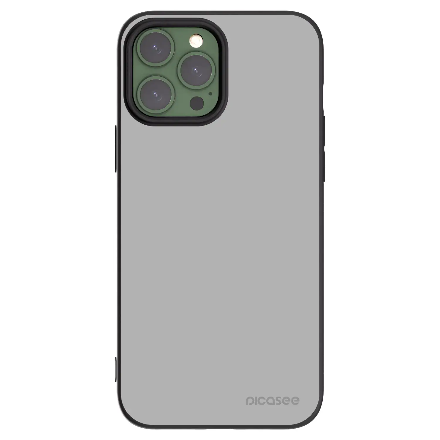 Silikonový černý obal pro Apple iPhone 13 Pro Max - Stone