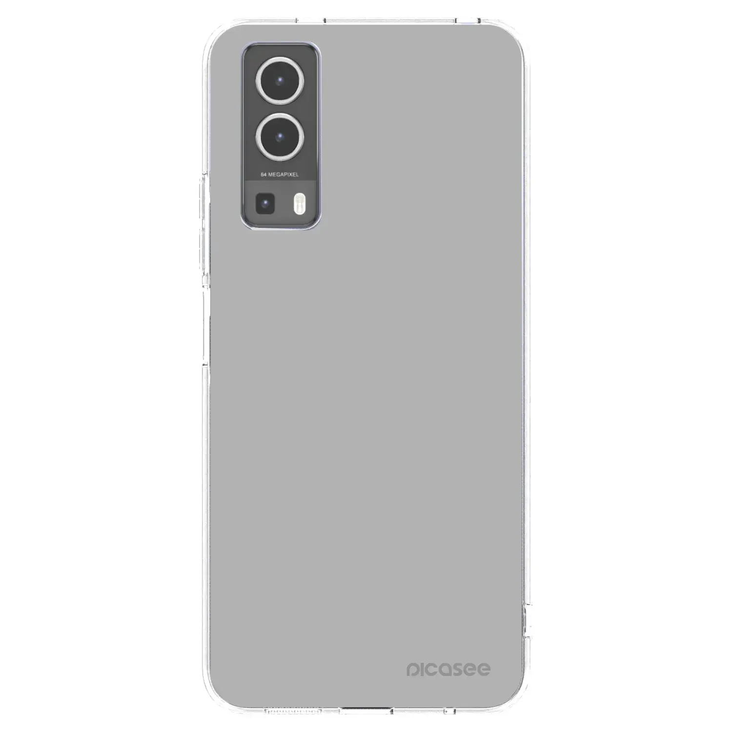 Silikonový průhledný obal pro Vivo Y72 5G - Stone