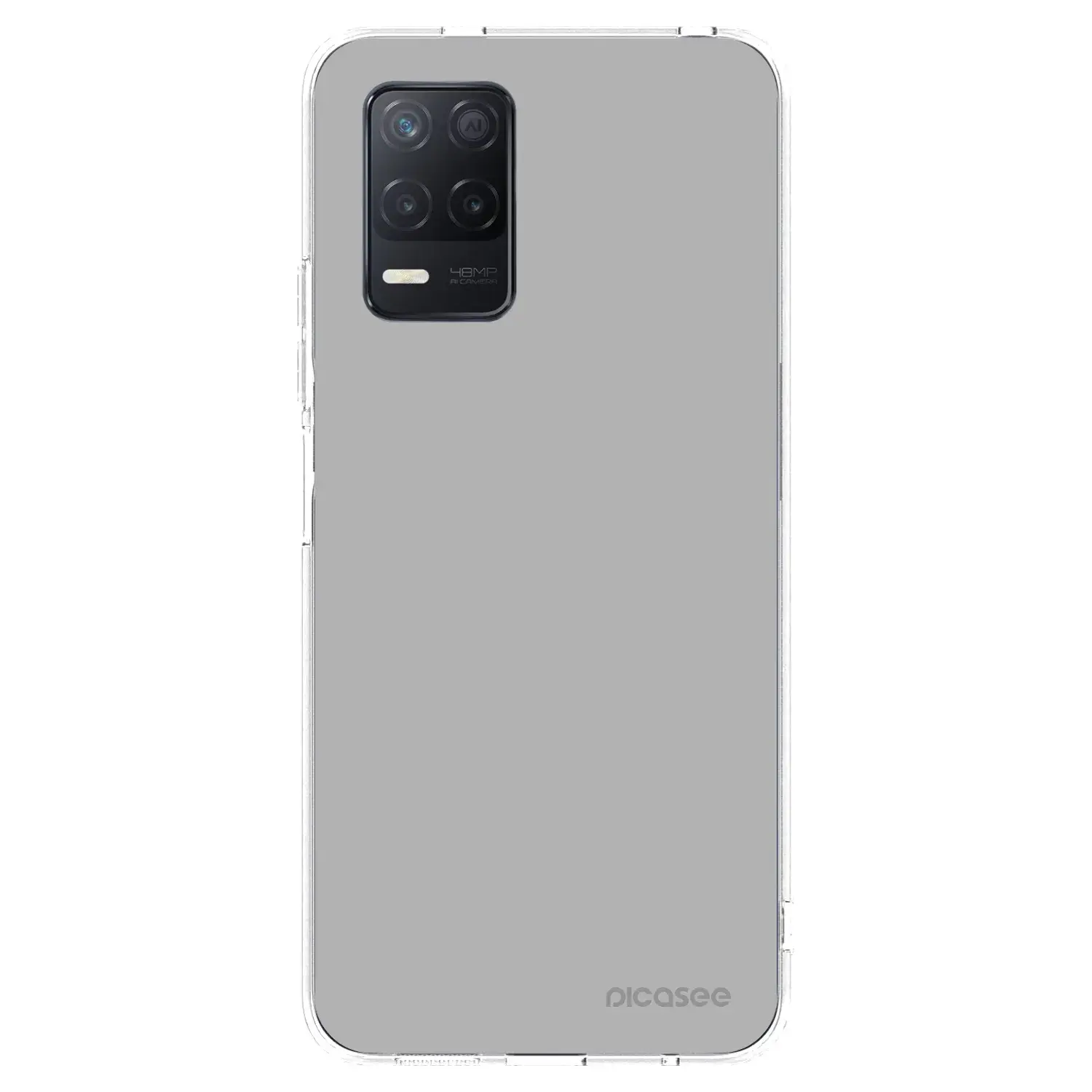 Silikonový průhledný obal pro Realme 8 5G - Stone