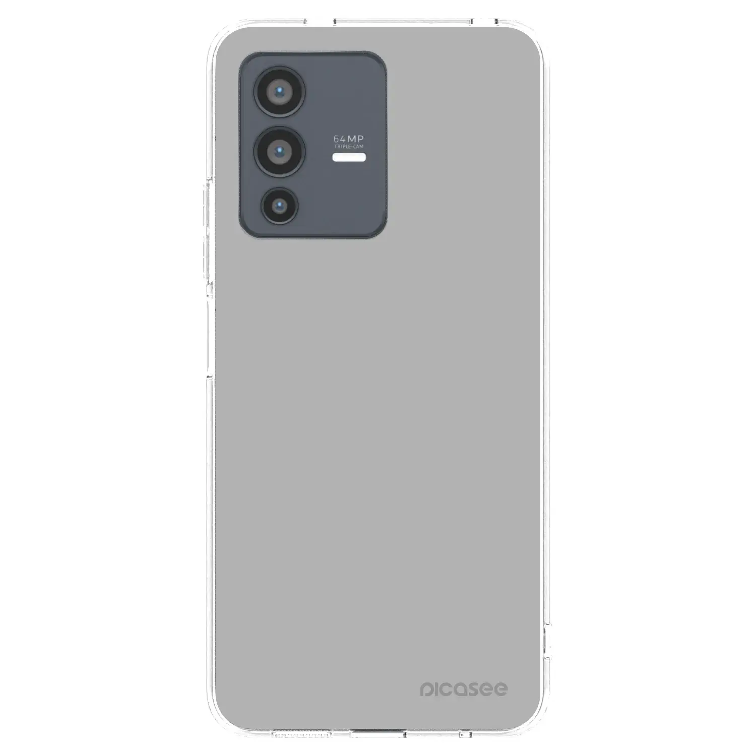 Silikonový průhledný obal pro Vivo V23 5G - Stone