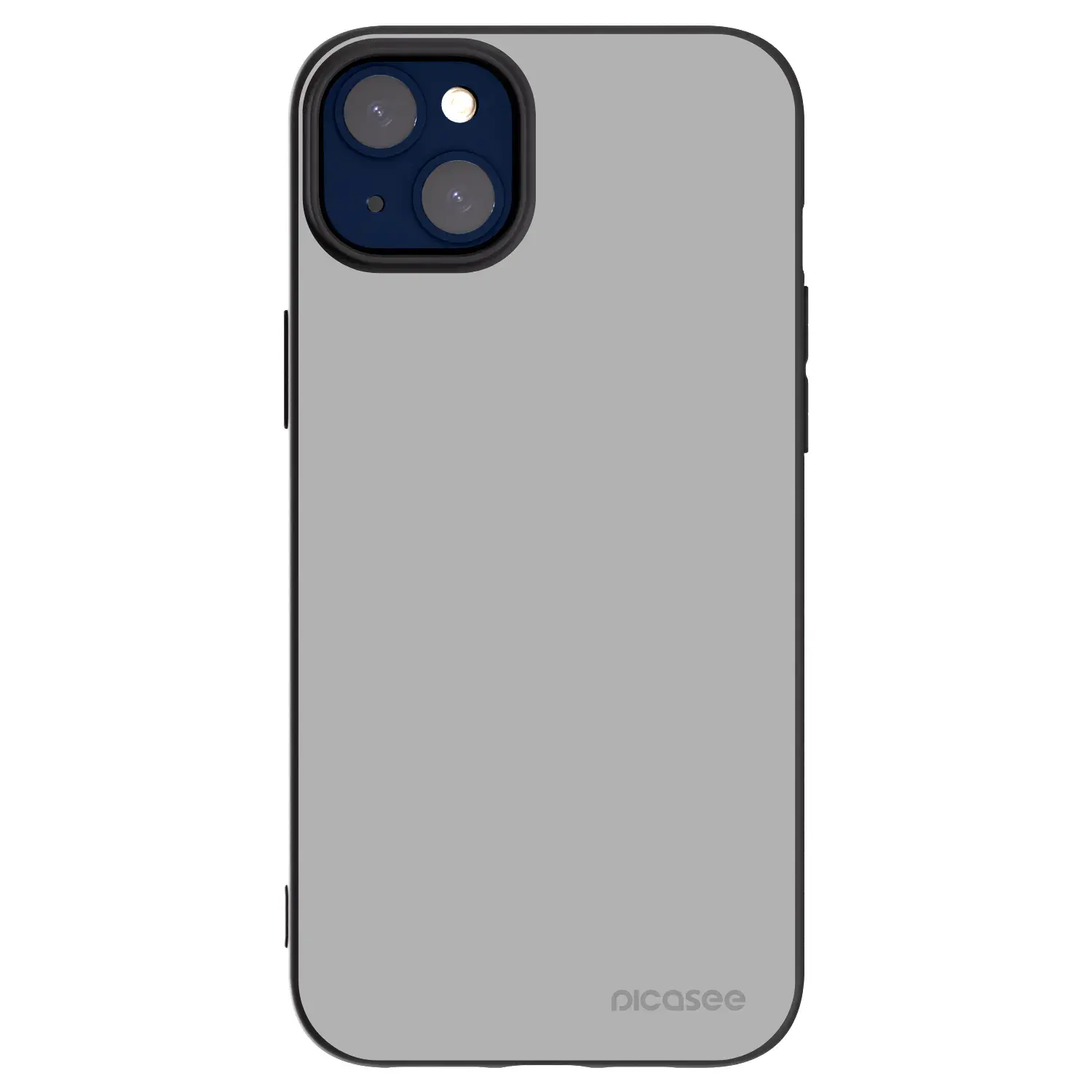 Silikonový černý obal pro Apple iPhone 14 Plus - Stone