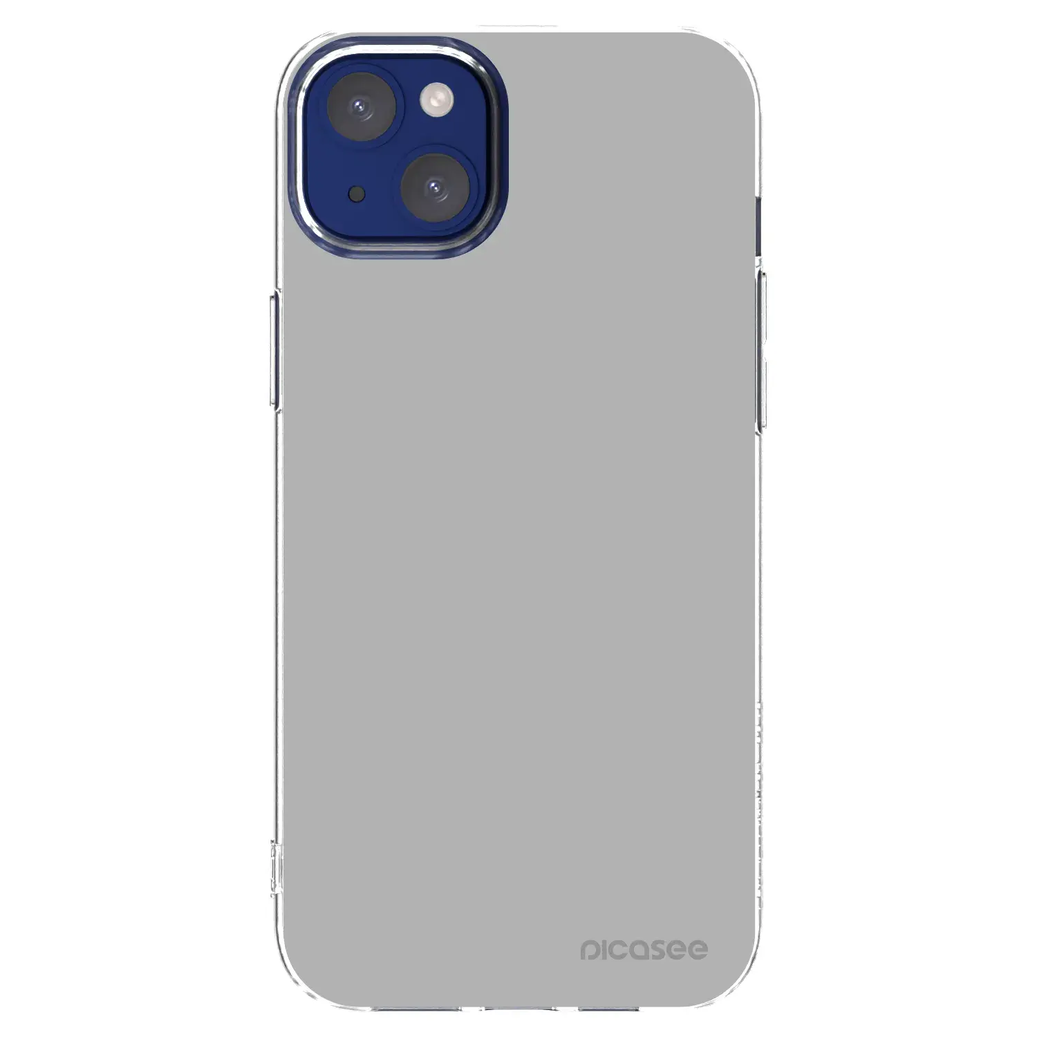 Silikonový průhledný obal pro Apple iPhone 14 Plus - Stone