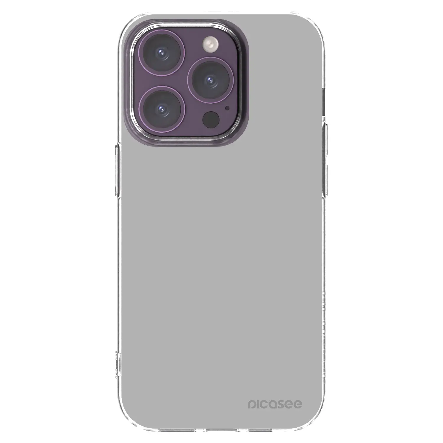 Silikonový průhledný obal pro Apple iPhone 14 Pro - Stone