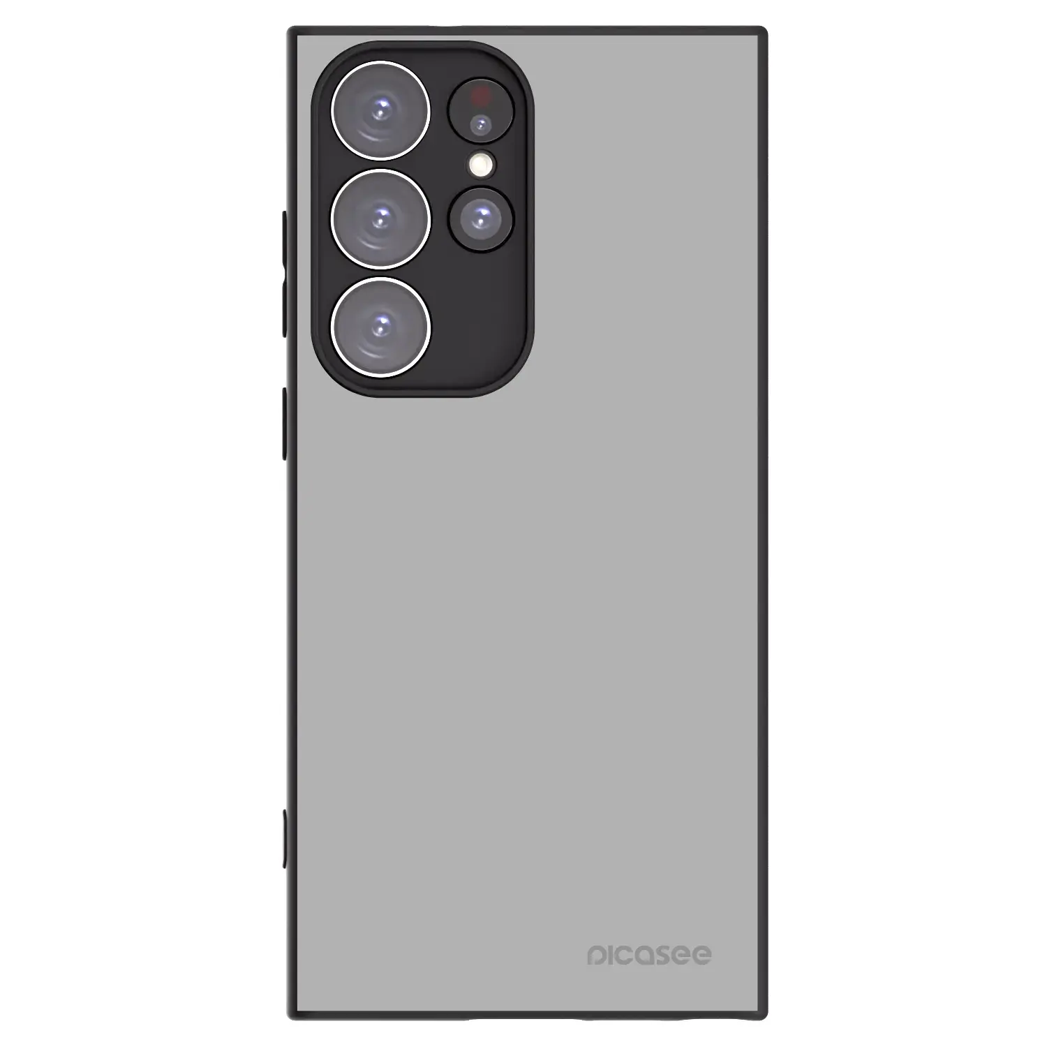Silikonový černý obal pro Samsung Galaxy S23 Ultra 5G - Stone