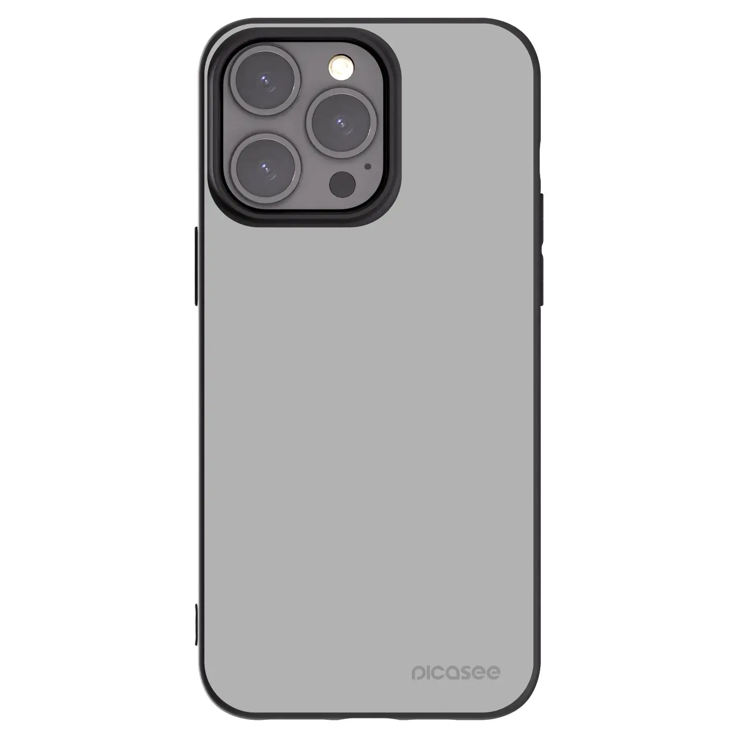Silikonový černý obal pro Apple iPhone 15 Pro Max - Stone